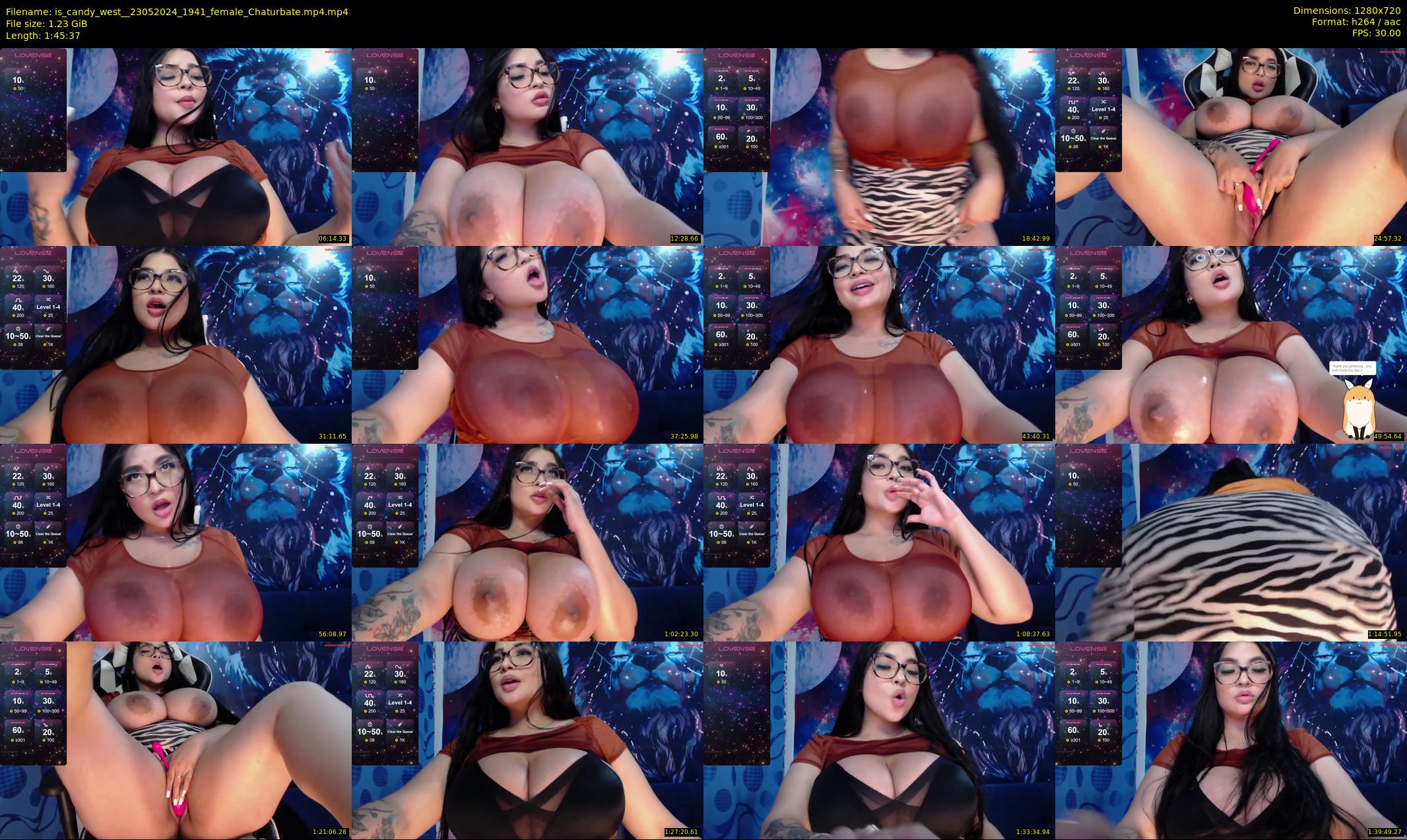 is_candy_west_ — 106 minute Chaturbate female cam show recording, 720p, May 23, 2024