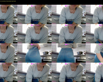 jeniffer1313 — 4 minute Chaturbate female cam show recording, 720p, May 23, 2024