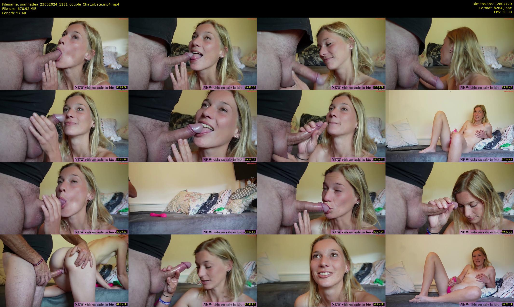 joannadea — 58 minute Chaturbate female cam show recording, 720p, May 23, 2024