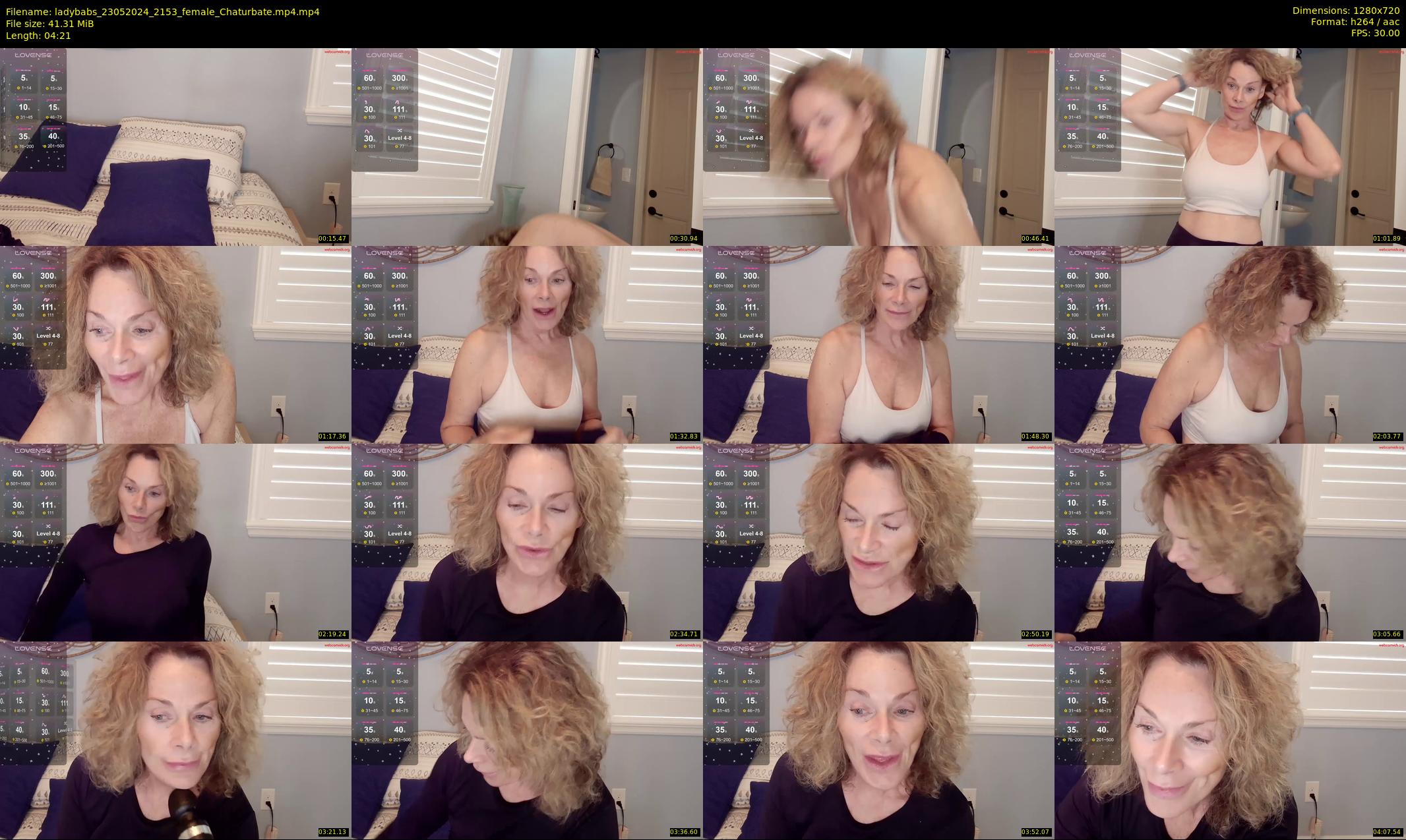 ladybabs — 5 minute Chaturbate female cam show recording, 720p, May 23, 2024