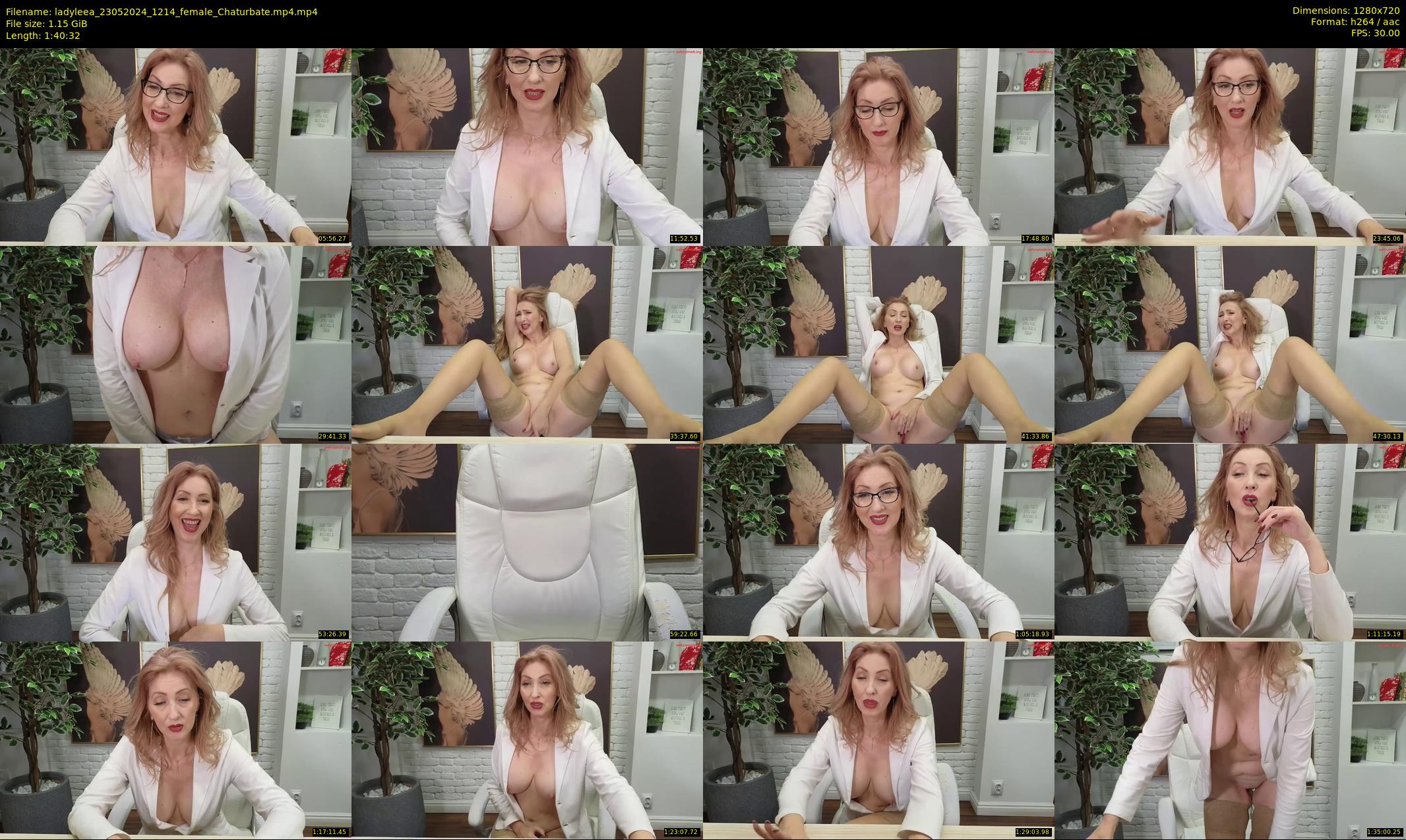 ladyleea — 101 minute Chaturbate female cam show recording, 720p, May 23, 2024