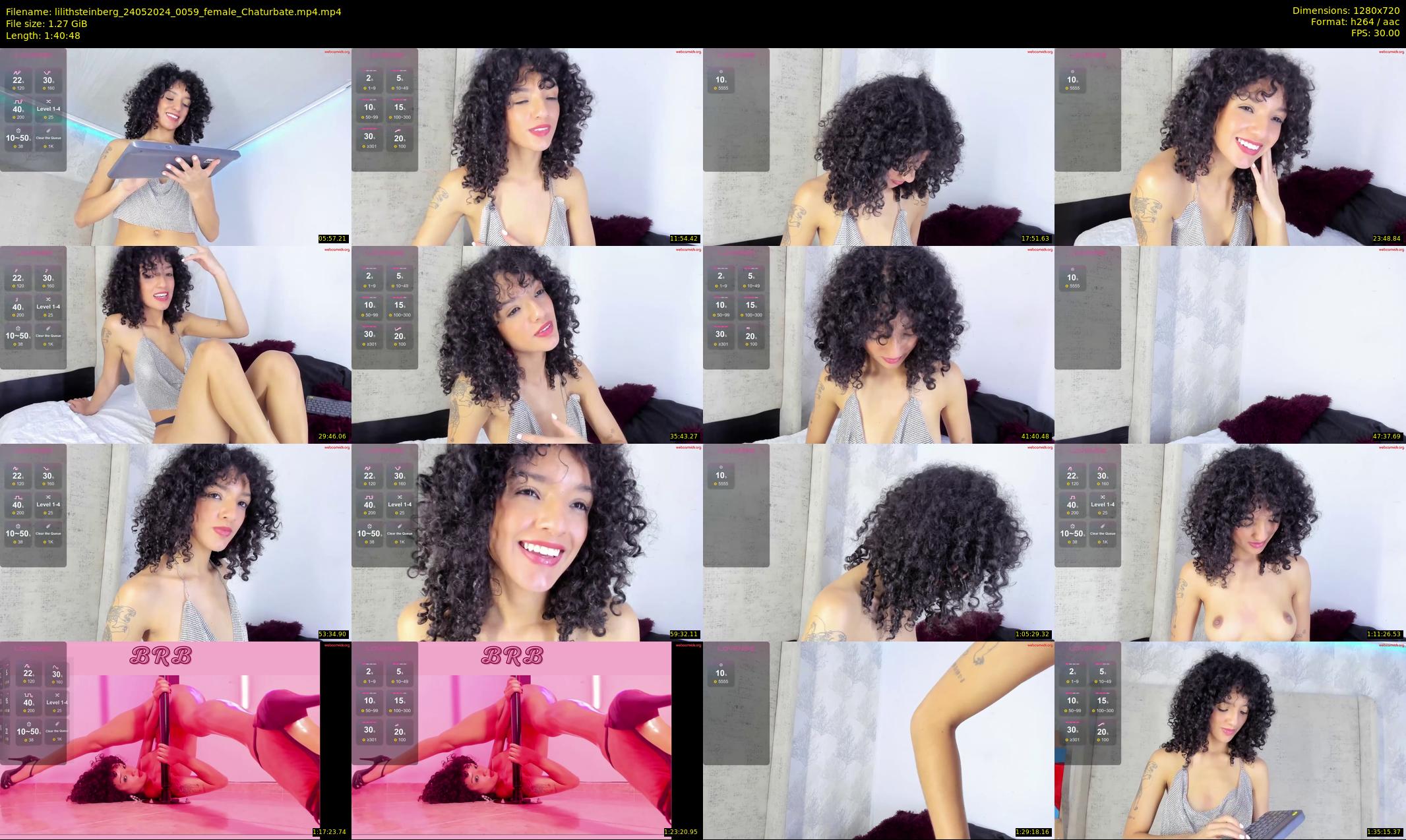 lilithsteinberg — 101 minute Chaturbate female cam show recording, 720p, May 24, 2024