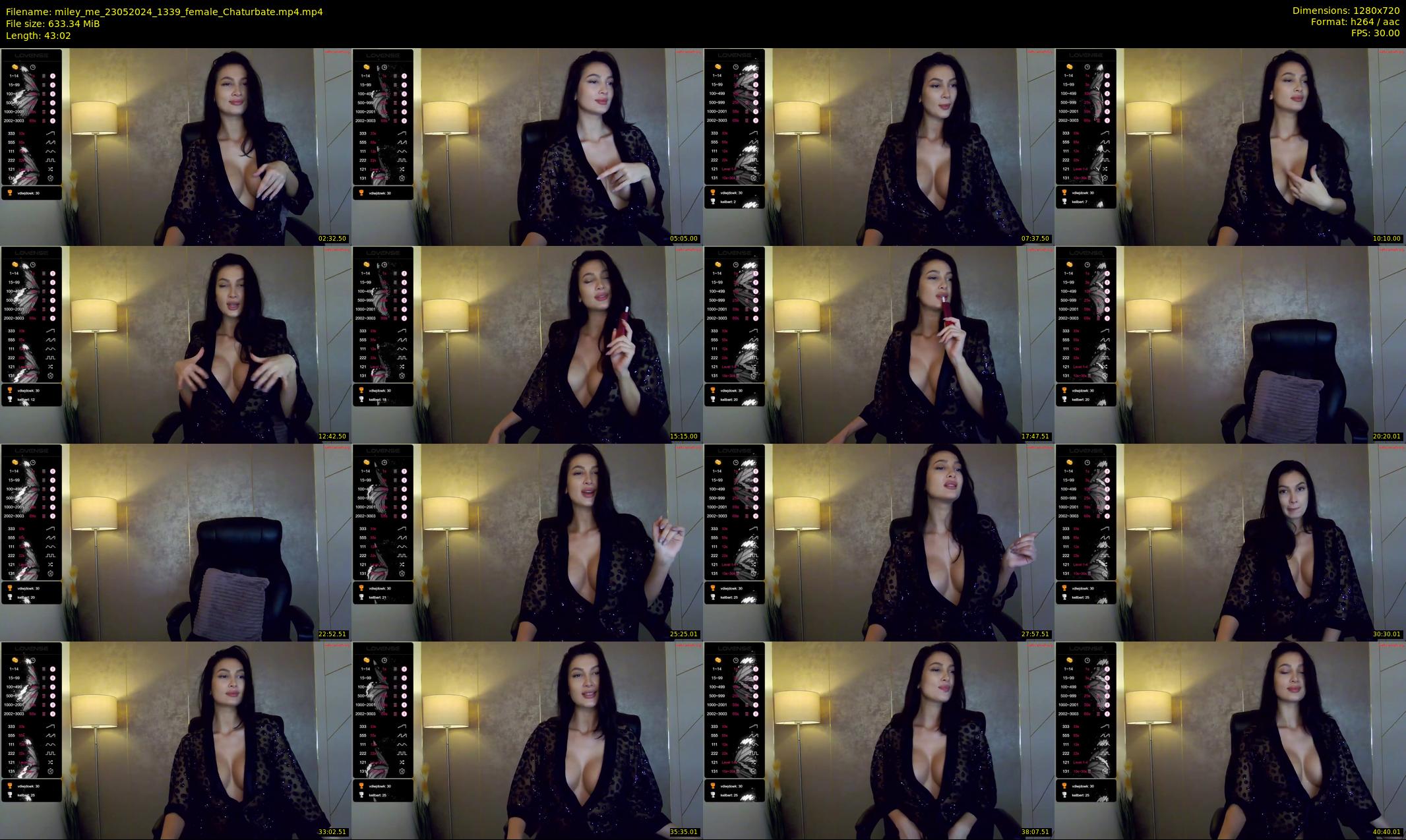 miley_me — 44 minute Chaturbate female cam show recording, 720p, May 23, 2024