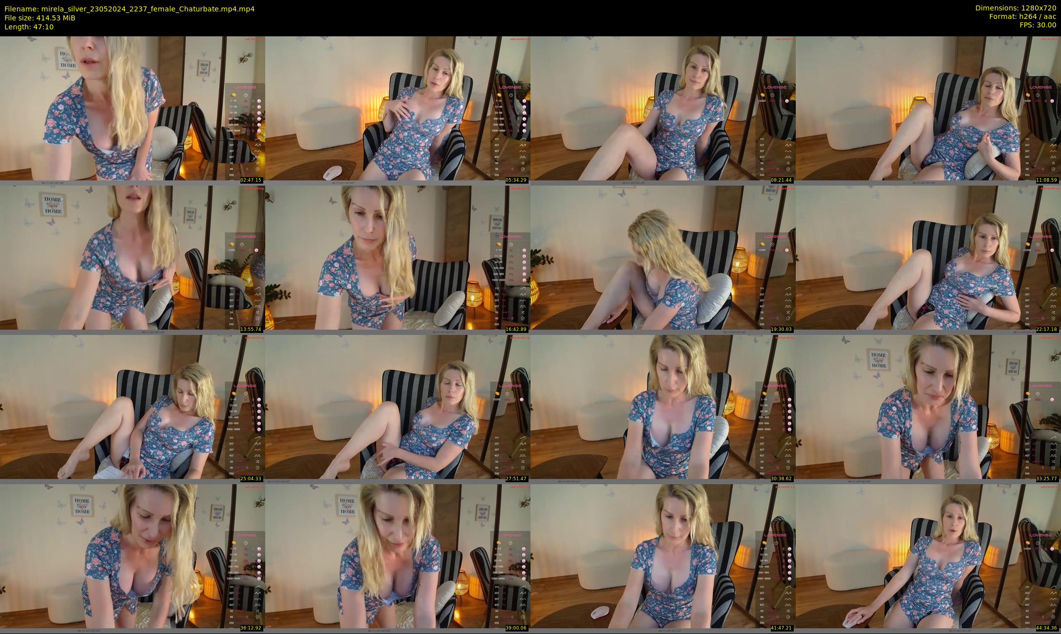 mirela_silver — 48 minute Chaturbate female cam show recording, 720p, May 23, 2024