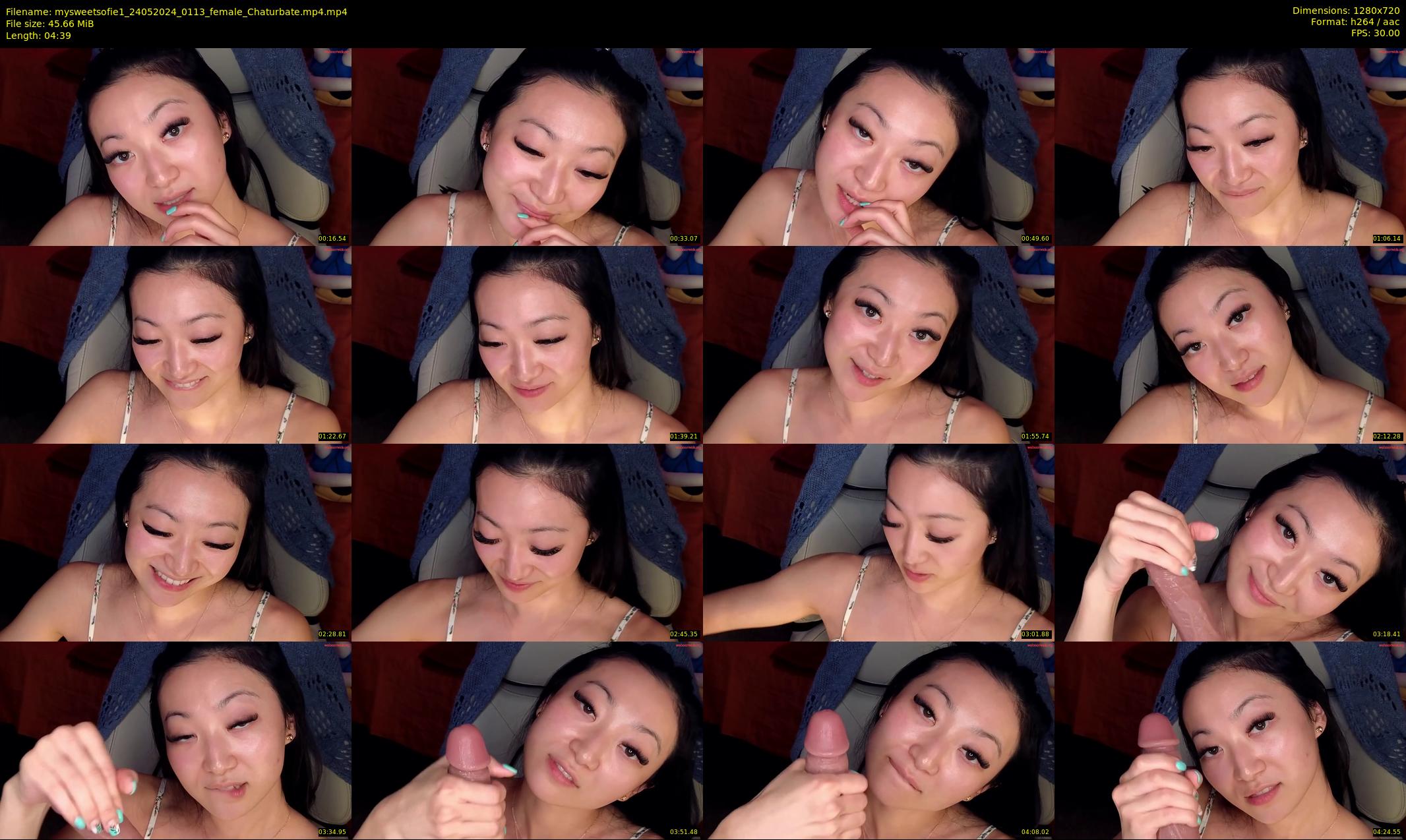 mysweetsofie1 — 5 minute Chaturbate female cam show recording, 720p, May 24, 2024