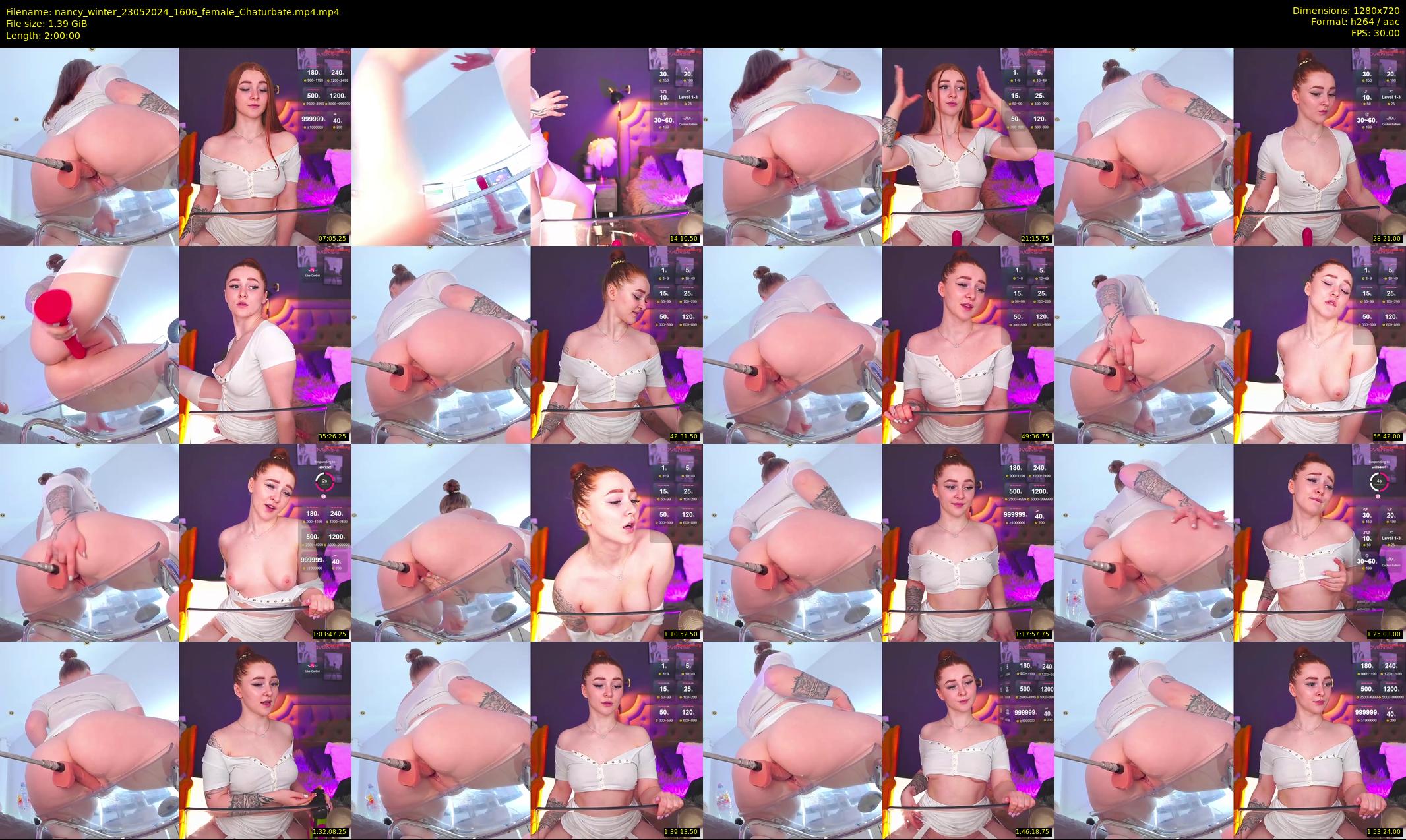 nancy_winter — 120 minute Chaturbate female cam show recording, 720p, May 23, 2024
