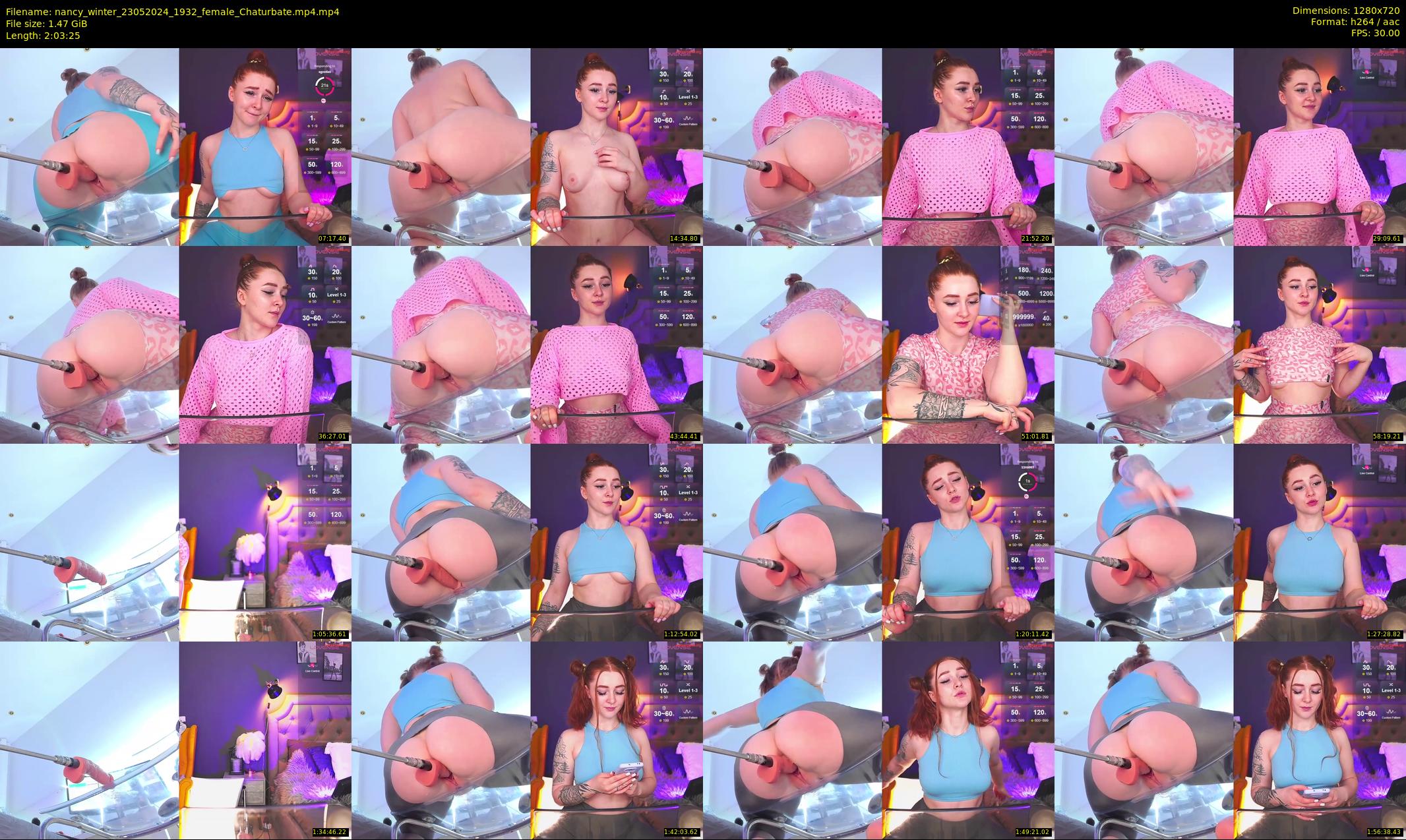 nancy_winter — 124 minute Chaturbate female cam show recording, 720p, May 23, 2024