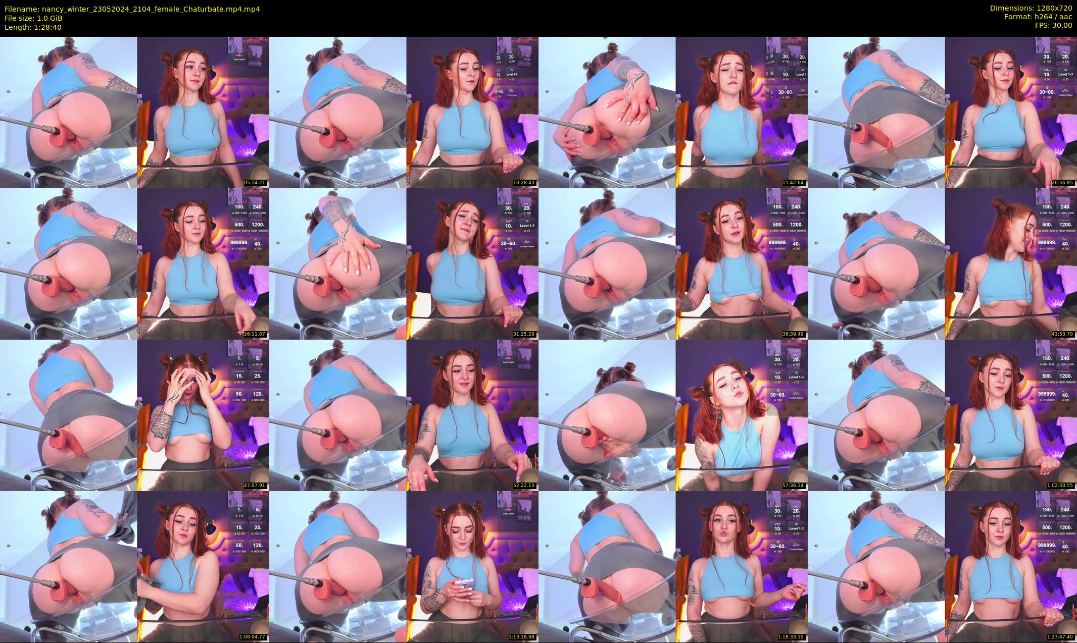 nancy_winter — 89 minute Chaturbate female cam show recording, 720p, May 23, 2024