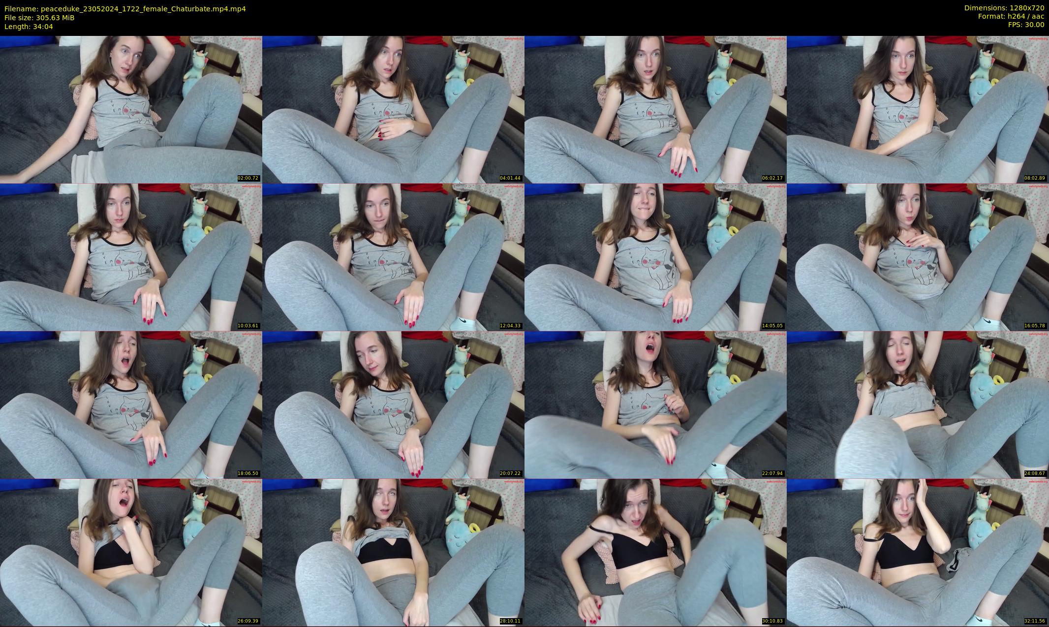 peaceduke — 35 minute Chaturbate female cam show recording, 720p, May 23, 2024
