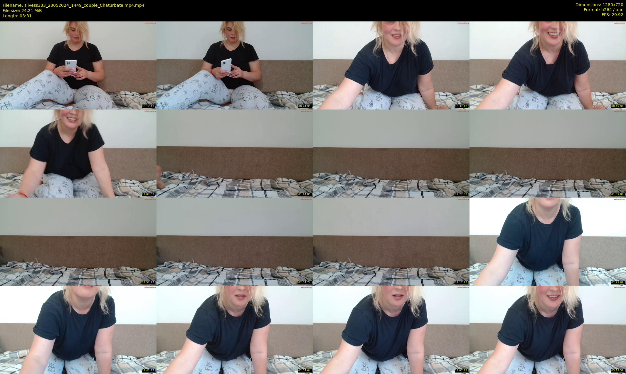 silvess333 — 4 minute Chaturbate female cam show recording, 720p, May 23, 2024