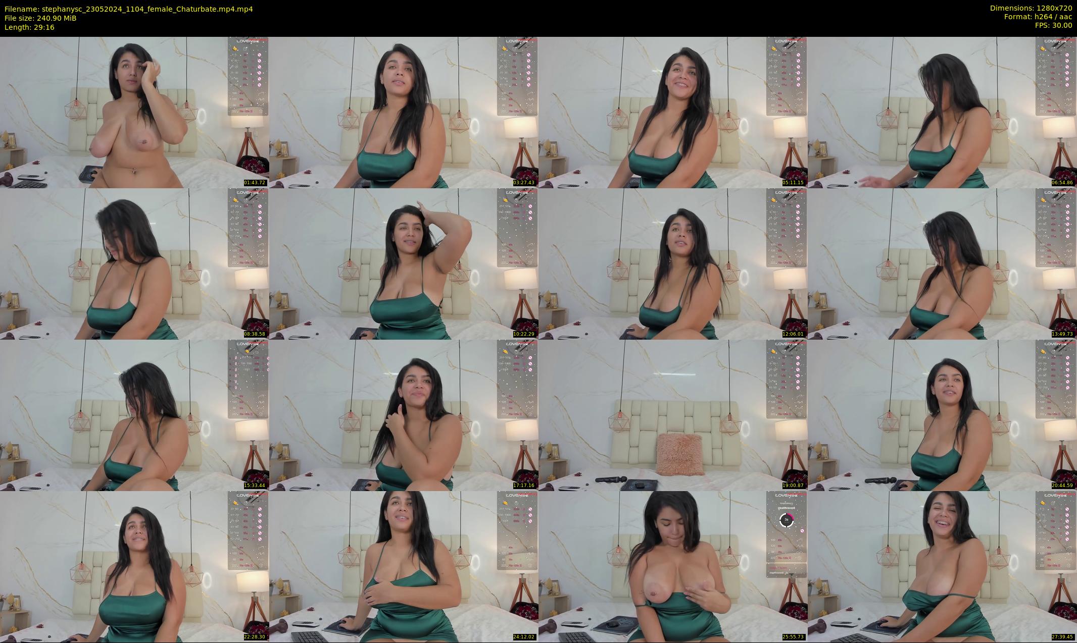 stephanysc — 30 minute Chaturbate female cam show recording, 720p, May 23, 2024