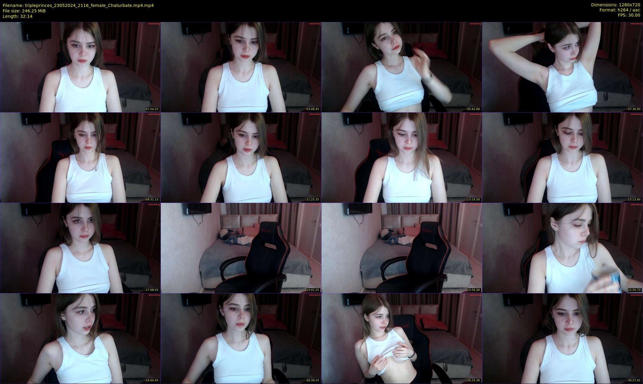 tripleprinces — 33 minute Chaturbate female cam show recording, 720p, May 23, 2024