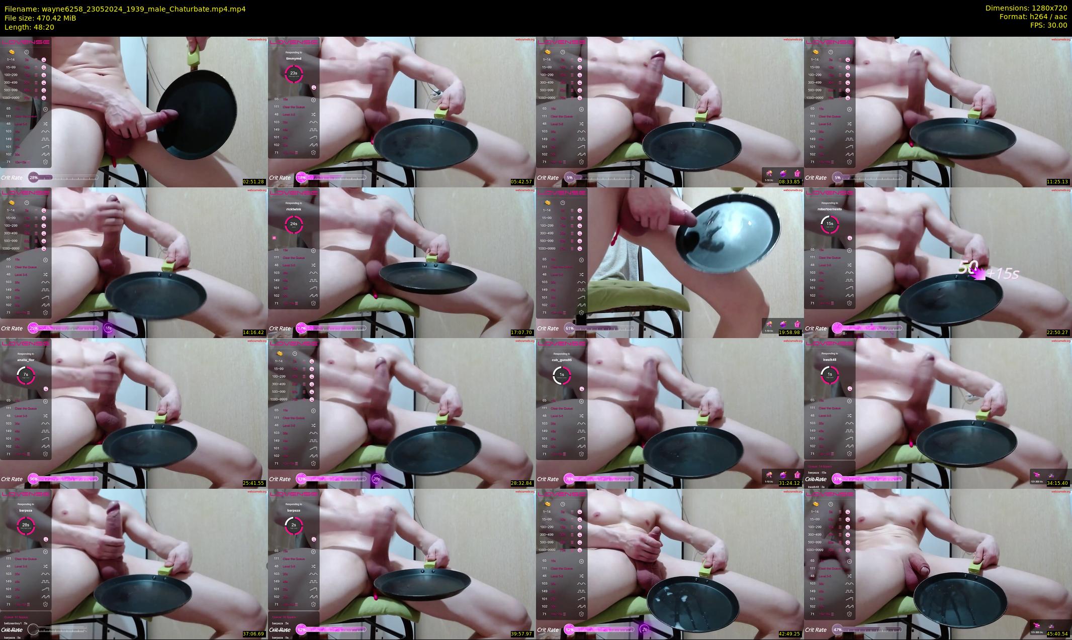 wayne6258 — 49 minute Chaturbate male cam show recording, 720p, May 23, 2024