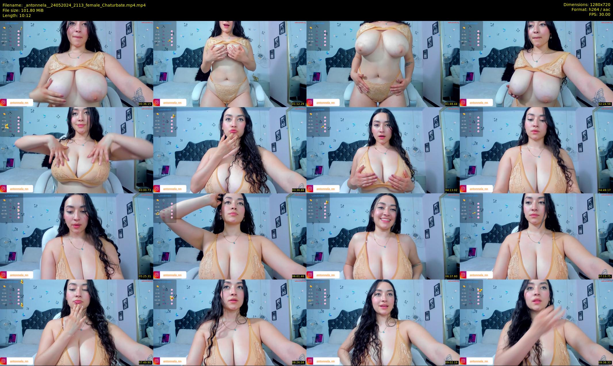 _antonnela_ — 11 minute Chaturbate female cam show recording, 720p, May 24, 2024