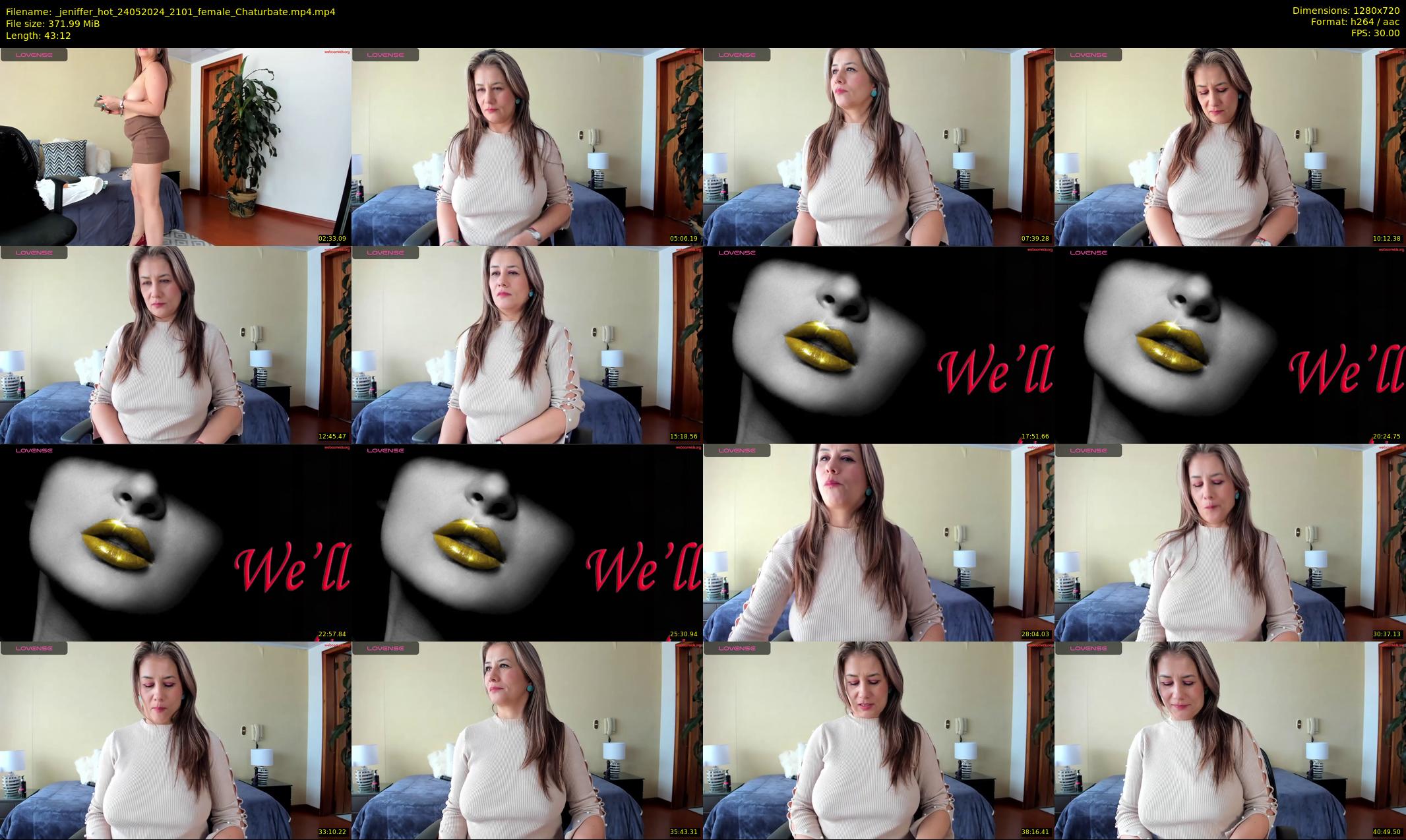 _jeniffer_hot — 44 minute Chaturbate female cam show recording, 720p, May 24, 2024