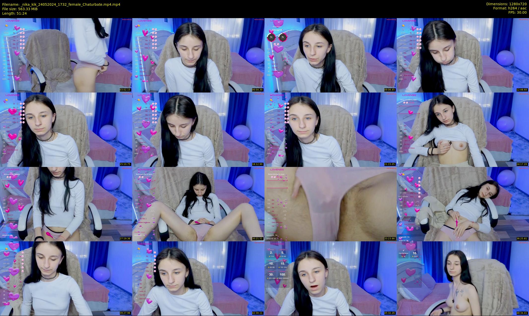 _nika_kik — 52 minute Chaturbate female cam show recording, 720p, May 24, 2024