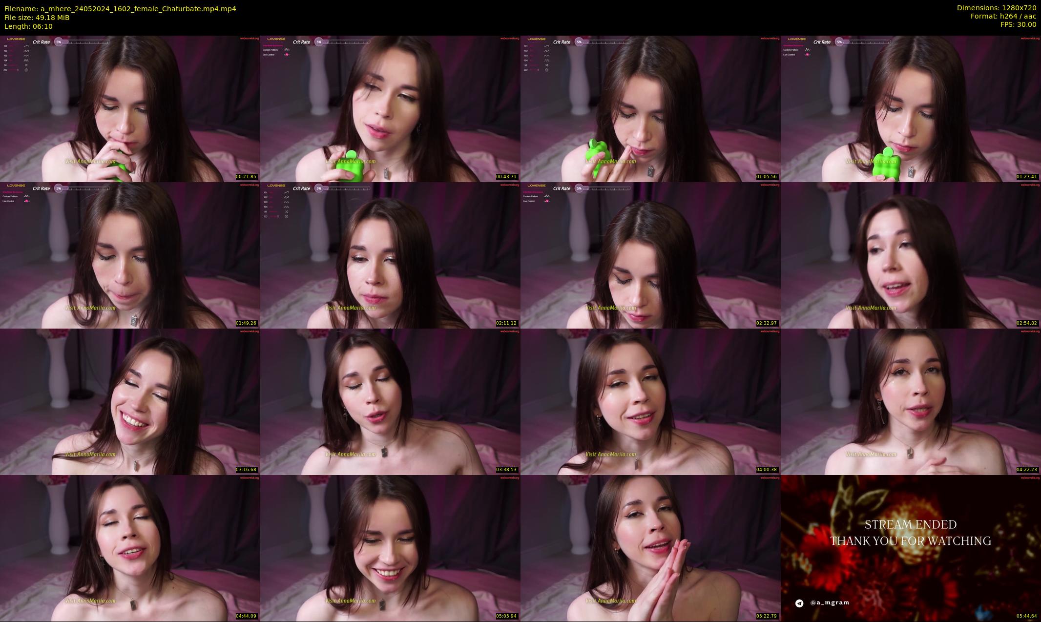 a_mhere — 7 minute Chaturbate couple cam show recording, 720p, May 24, 2024