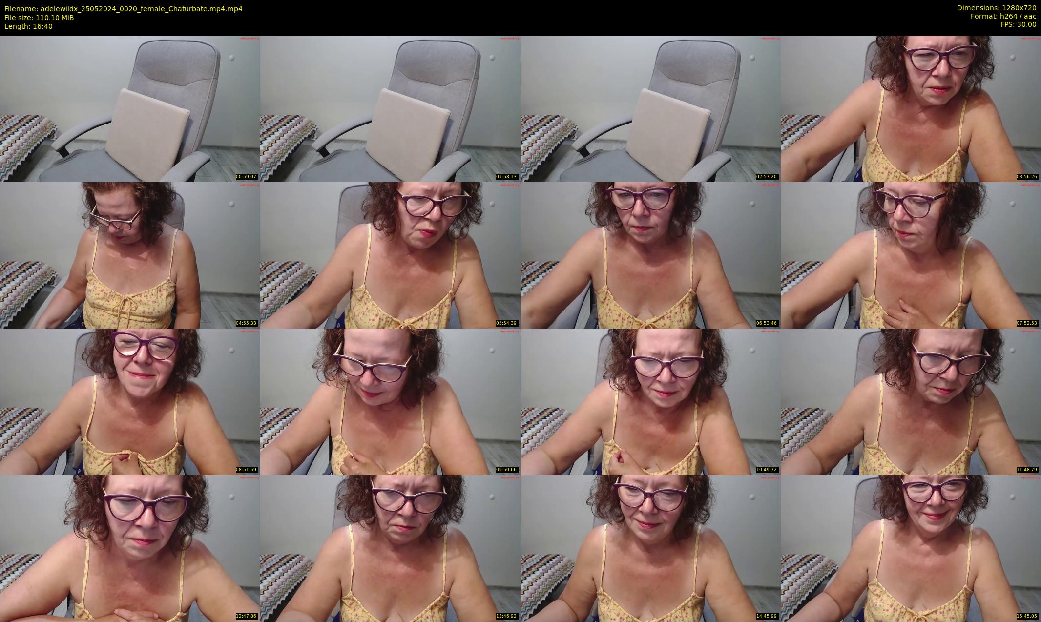 adelewildx — 17 minute Chaturbate female cam show recording, 720p, May 25, 2024