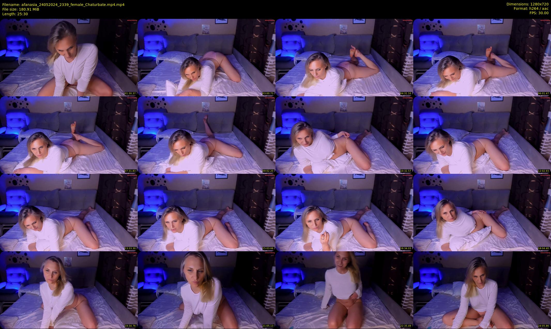 afanasia — 26 minute Chaturbate female cam show recording, 720p, May 24, 2024
