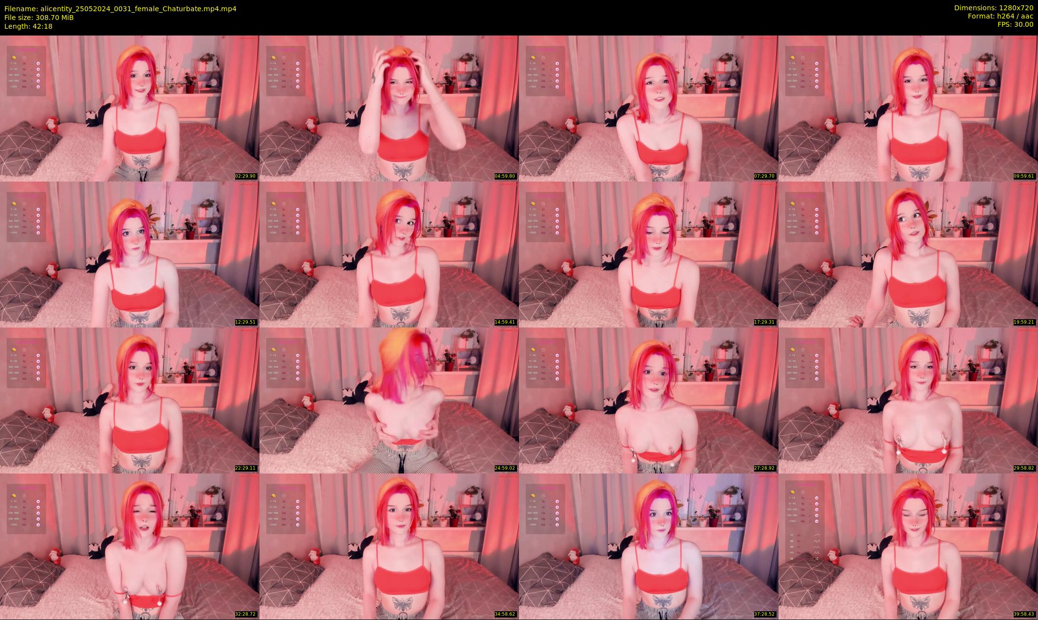 alicentity — 43 minute Chaturbate female cam show recording, 720p, May 25, 2024