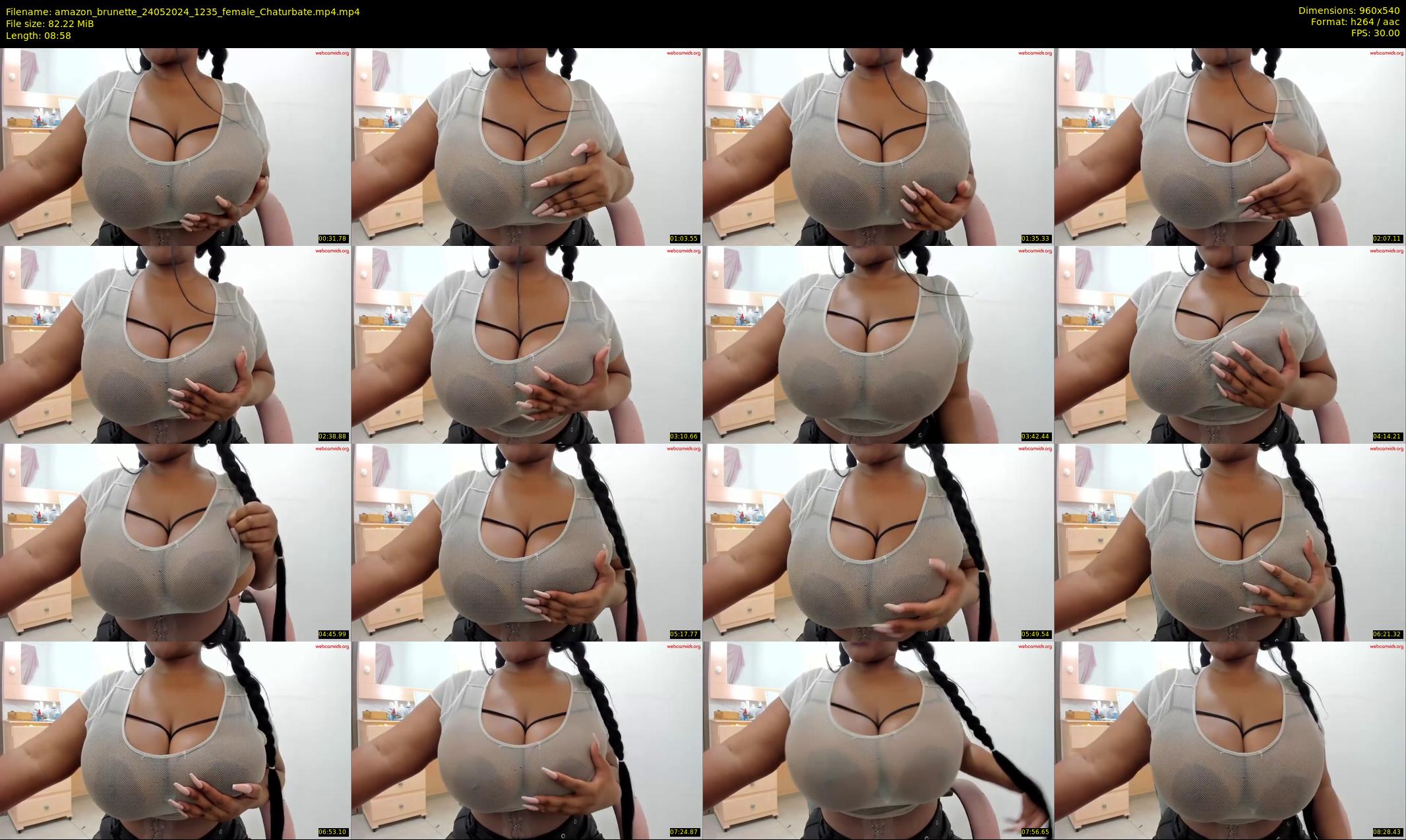 amazon_brunette — 9 minute Chaturbate female cam show recording, 480p, May 24, 2024
