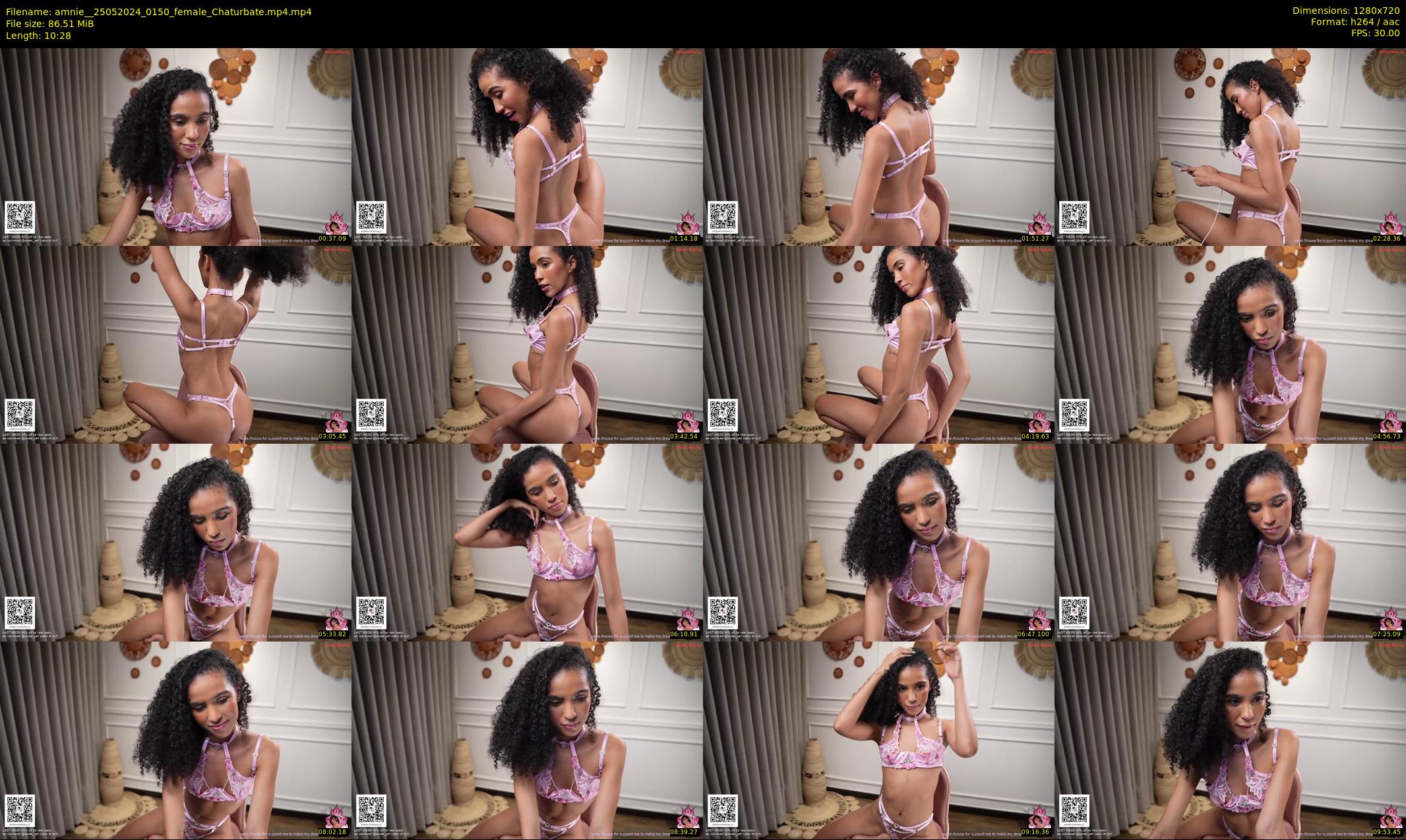 amnie_ — 11 minute Chaturbate female cam show recording, 720p, May 25, 2024