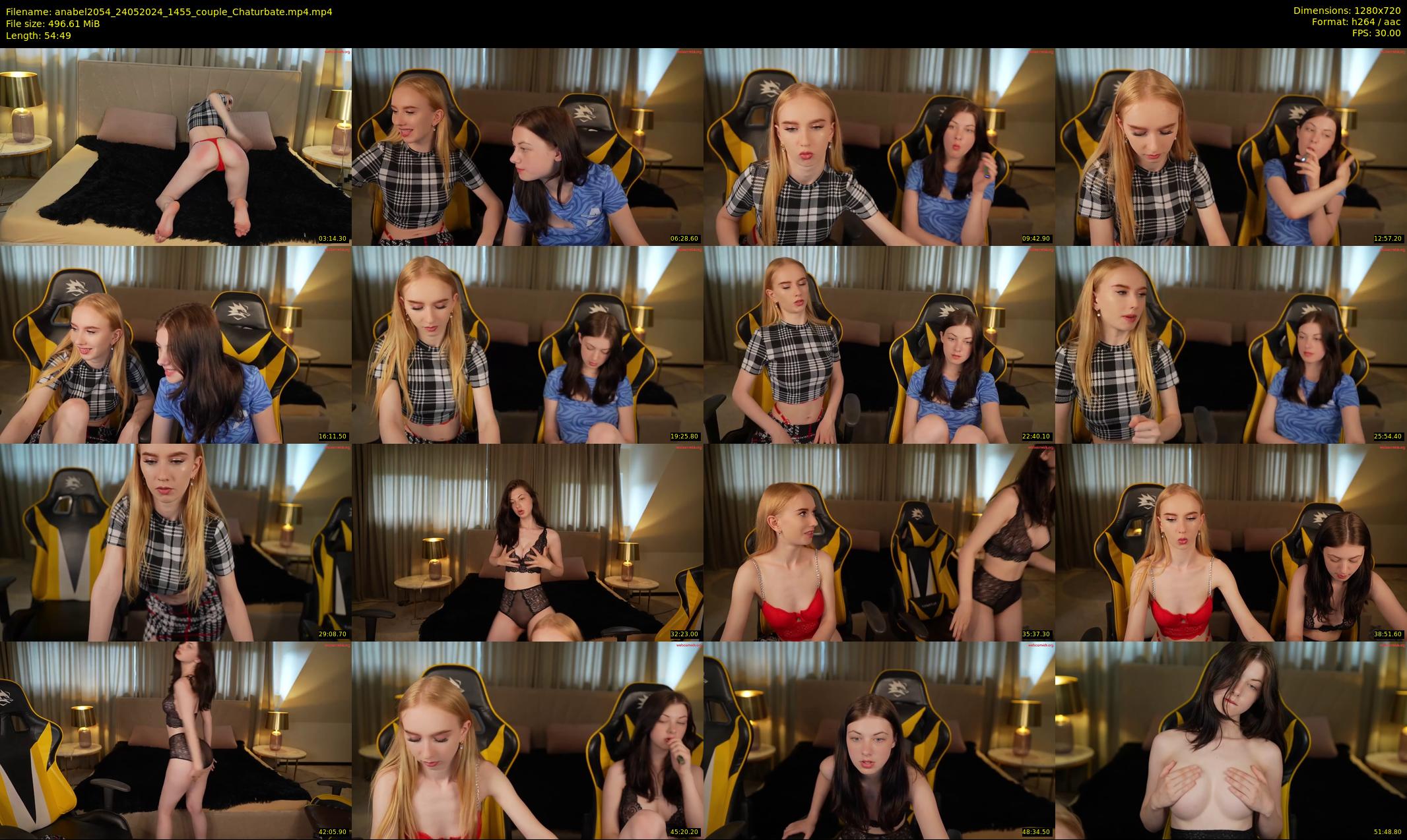 anabel2054 — 55 minute Chaturbate female cam show recording, 720p, May 24, 2024