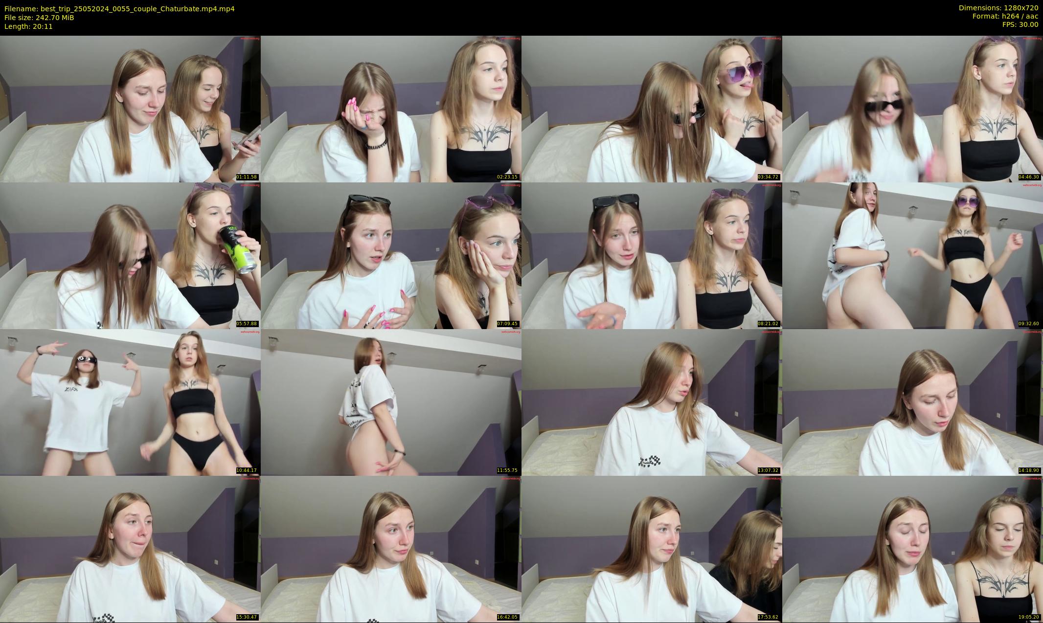 best_trip — 21 minute Chaturbate couple cam show recording, 720p, May 25, 2024