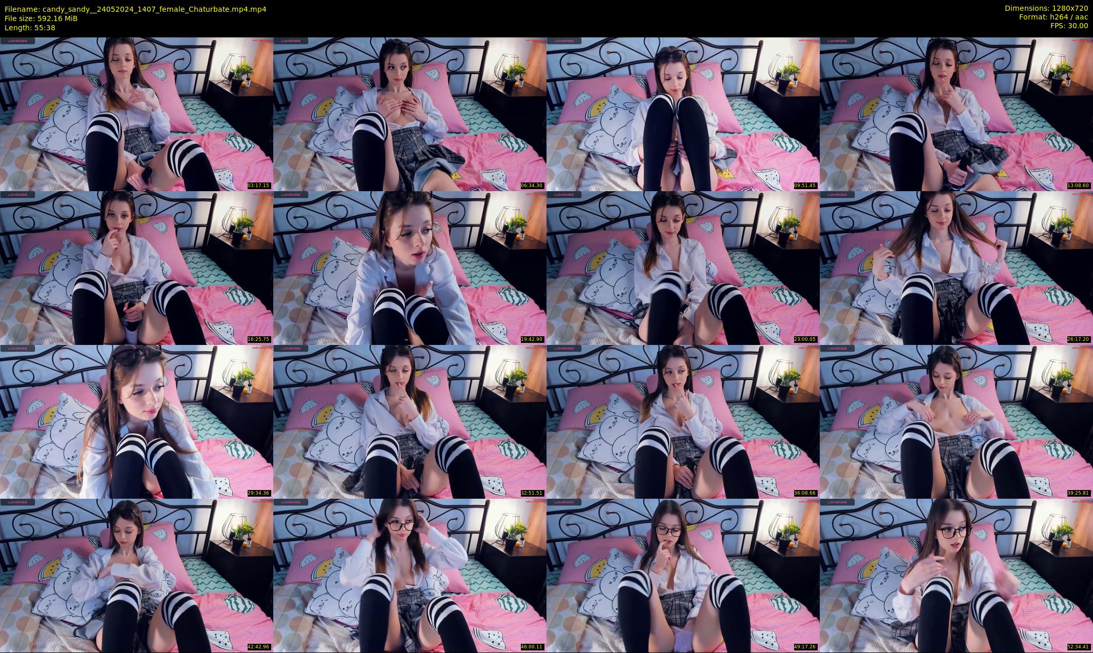candy_sandy_ — 56 minute Chaturbate female cam show recording, 720p, May 24, 2024