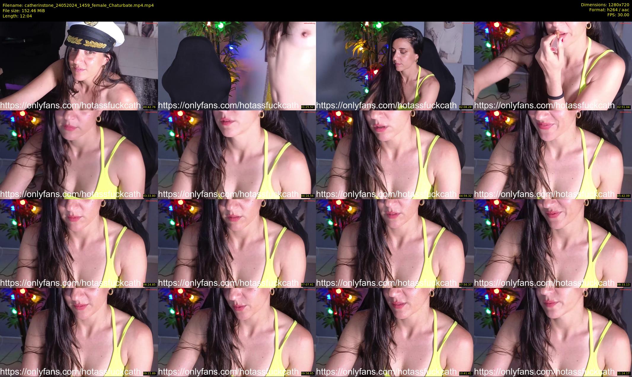 catherinstone — 13 minute Chaturbate female cam show recording, 720p, May 24, 2024