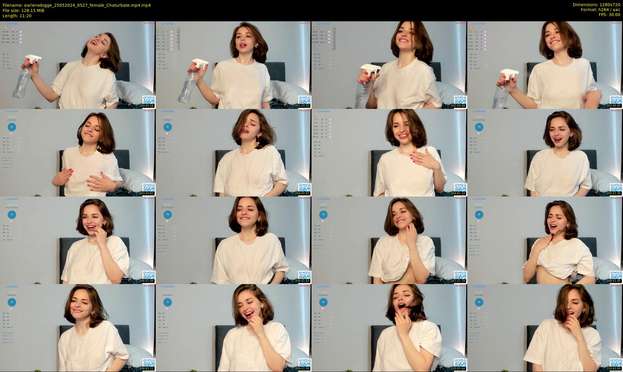 earlenebigge — 12 minute Chaturbate female cam show recording, 720p, May 25, 2024