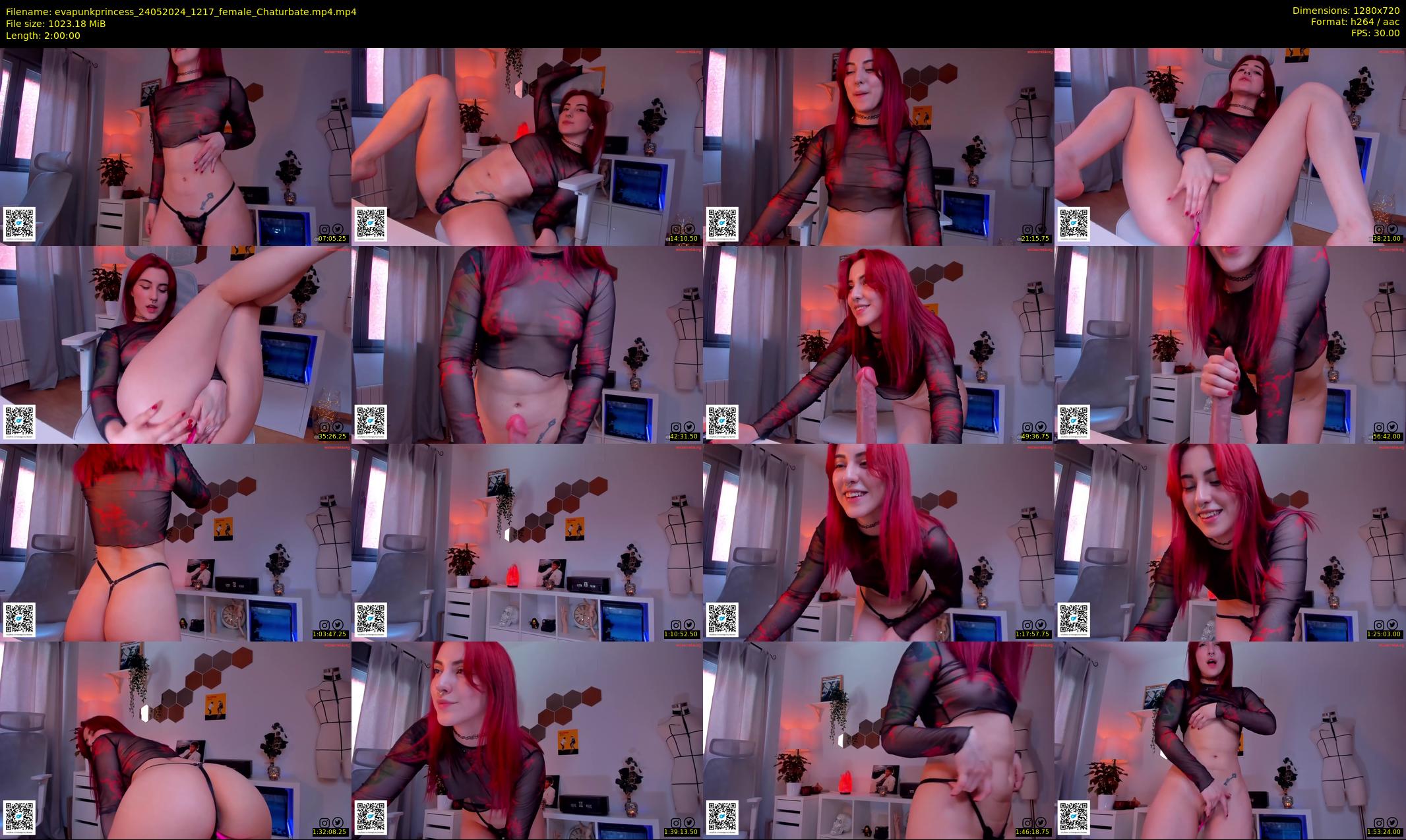 evapunkprincess — 120 minute Chaturbate female cam show recording, 720p, May 24, 2024