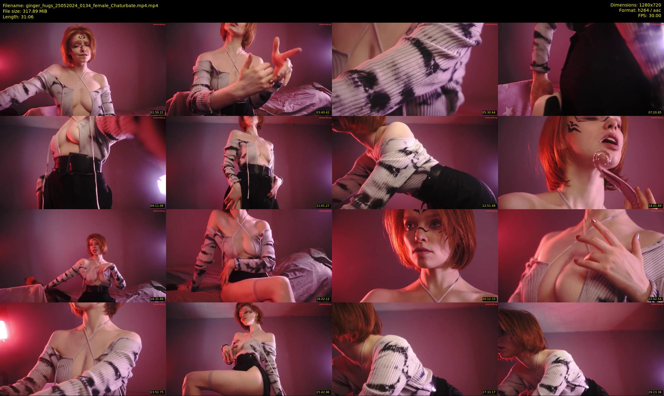 ginger_hugs — 32 minute Chaturbate female cam show recording, 720p, May 25, 2024