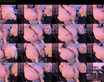 hottyblonds — 49 minute Chaturbate couple cam show recording, 720p, May 24, 2024
