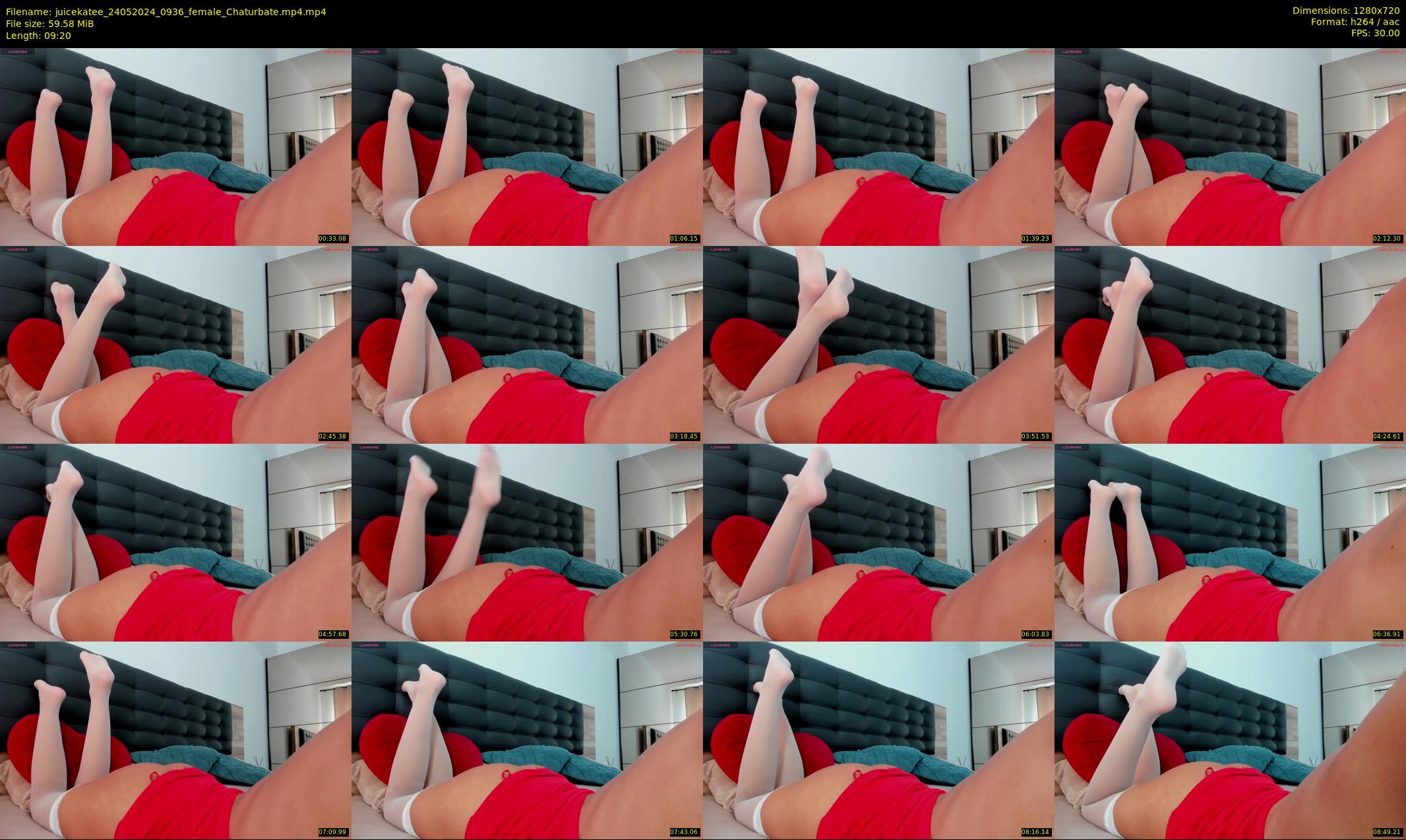 juicekatee — 10 minute Chaturbate female cam show recording, 720p, May 24, 2024