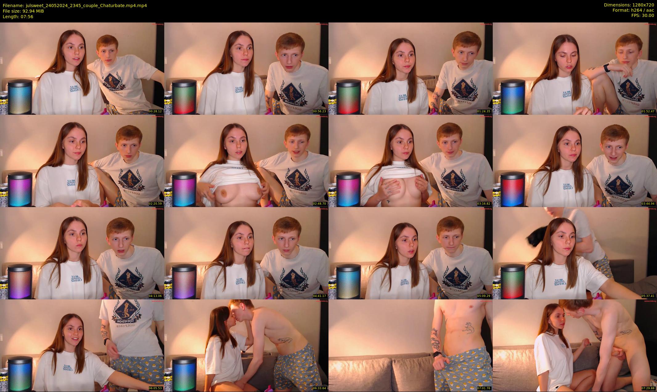 julsweet — 8 minute Chaturbate male cam show recording, 720p, May 24, 2024