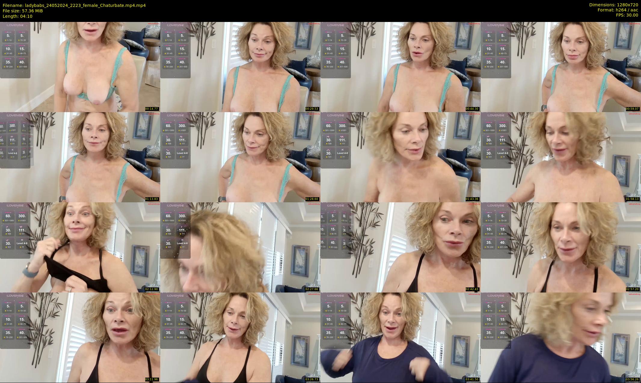 ladybabs — 5 minute Chaturbate female cam show recording, 720p, May 24, 2024