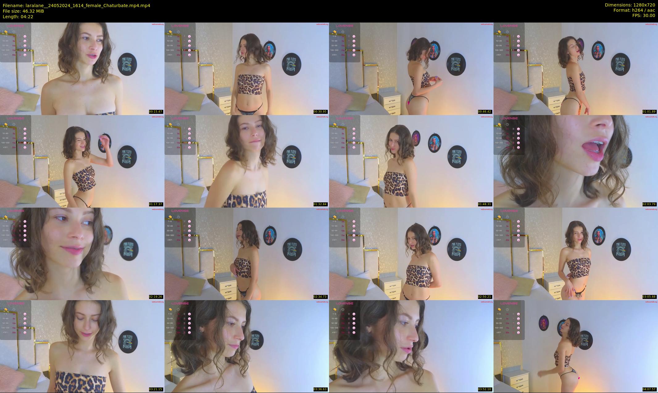 laralane_ — 5 minute Chaturbate female cam show recording, 720p, May 24, 2024