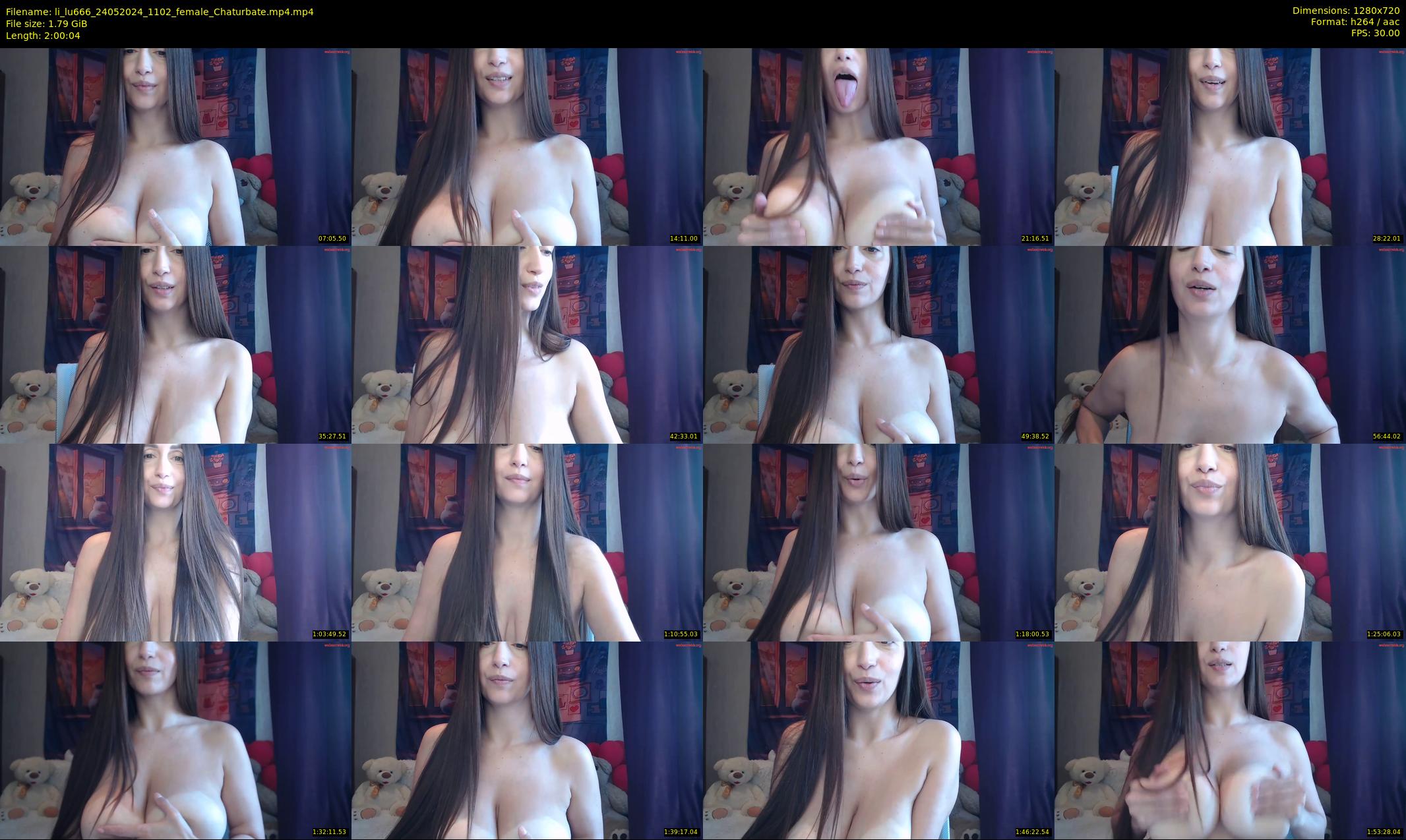li_lu666 — 121 minute Chaturbate female cam show recording, 720p, May 24, 2024
