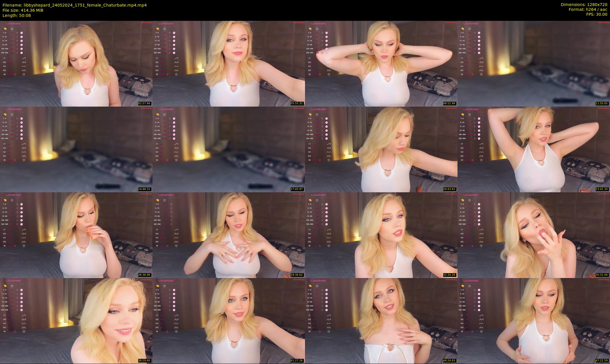libbyshepard — 51 minute Chaturbate female cam show recording, 720p, May 24, 2024
