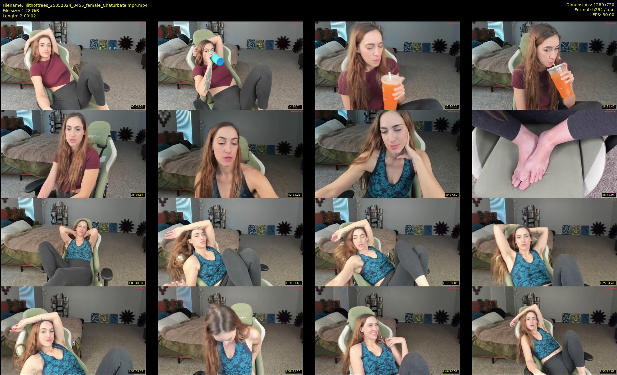 lilithoftrees — 121 minute Chaturbate female cam show recording, 720p, May 25, 2024