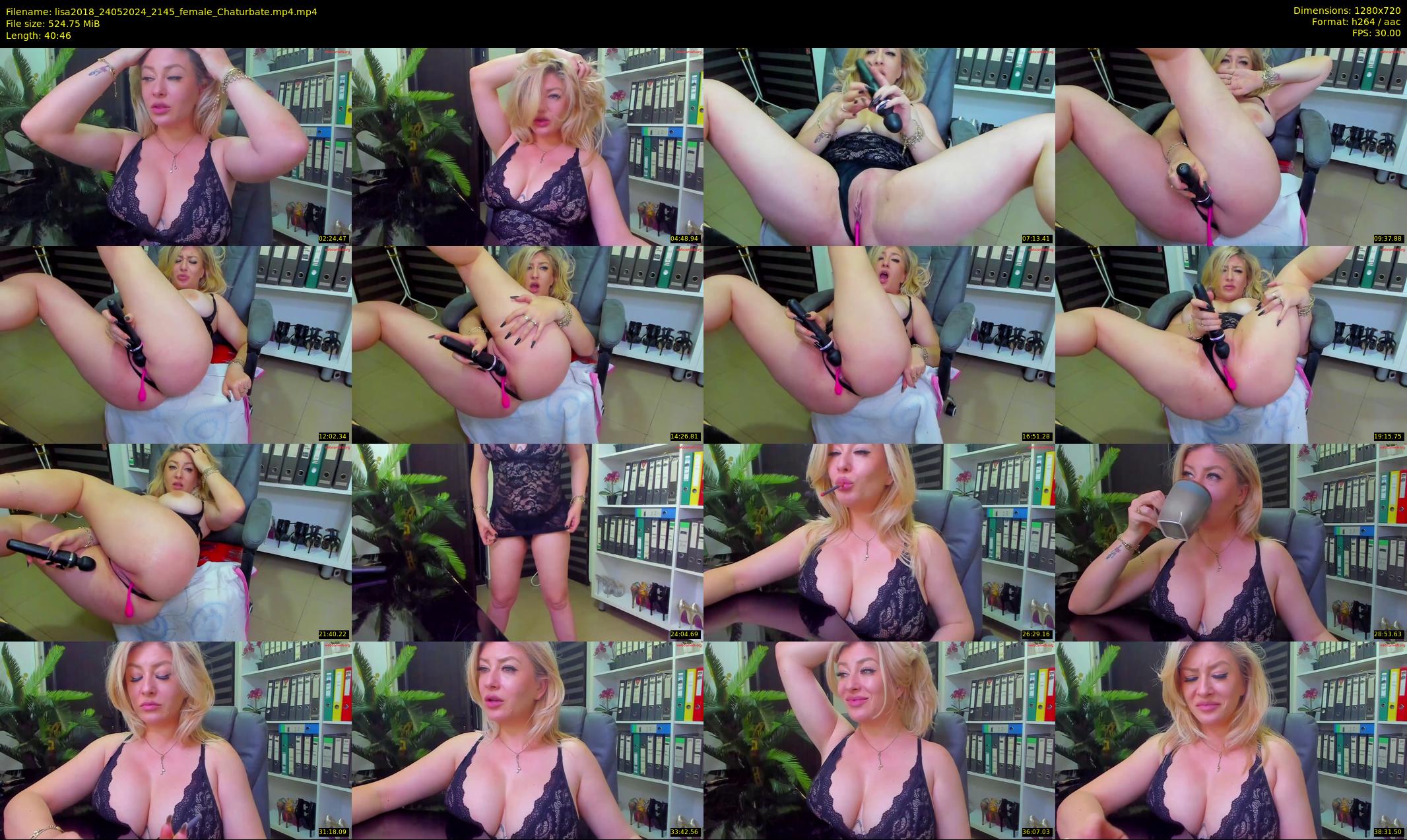 lisa2018 — 41 minute Chaturbate female cam show recording, 720p, May 24, 2024