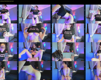 littlee33 — 13 minute Chaturbate female cam show recording, 720p, May 24, 2024