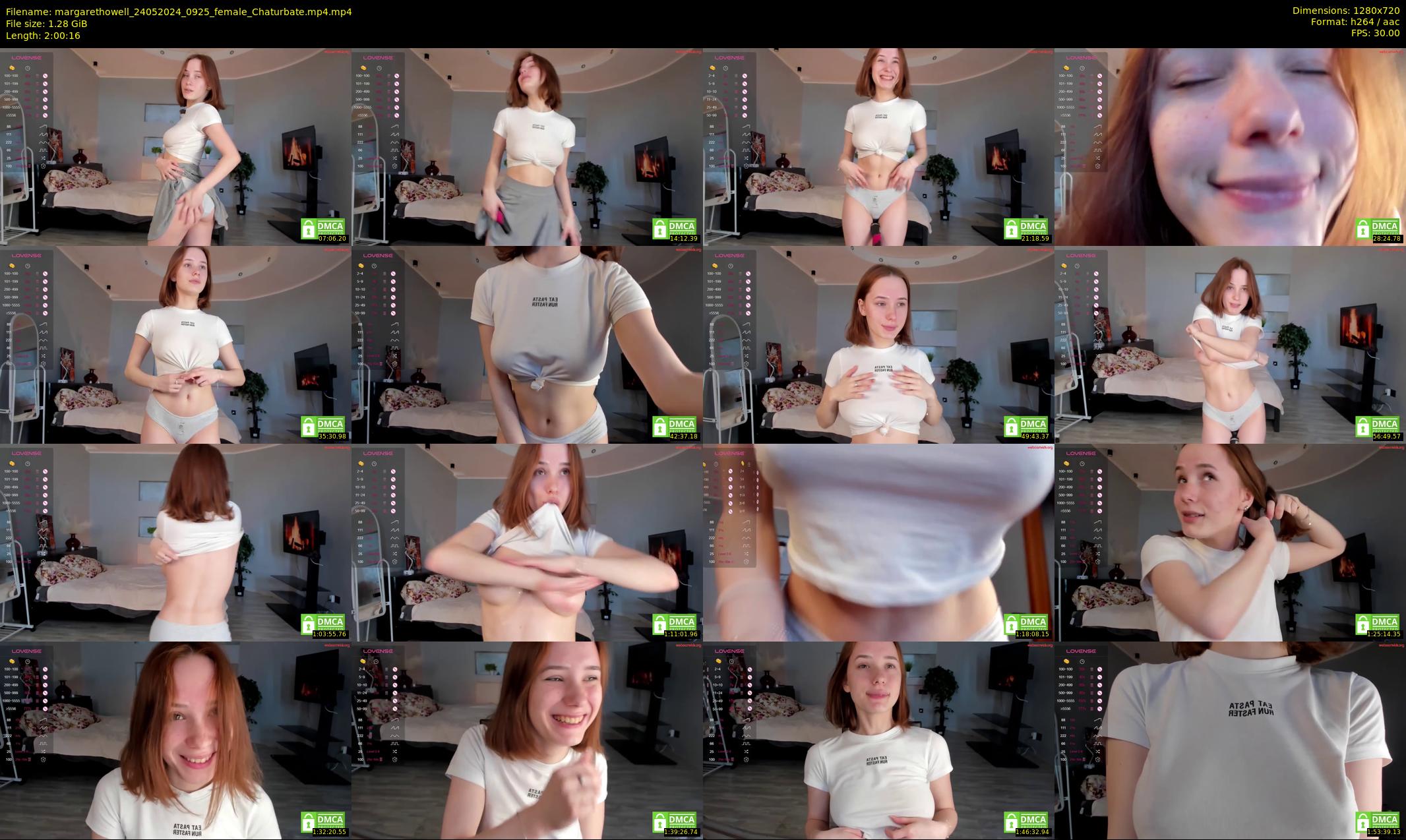 margarethowell — 121 minute Chaturbate female cam show recording, 720p, May 24, 2024