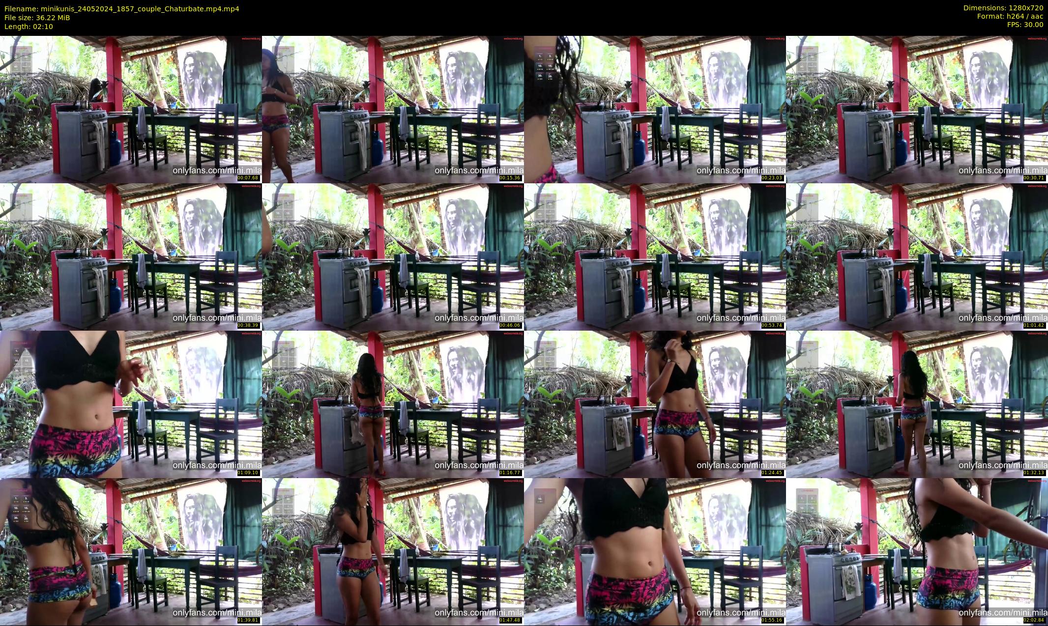 minikunis — 3 minute Chaturbate couple cam show recording, 720p, May 24, 2024