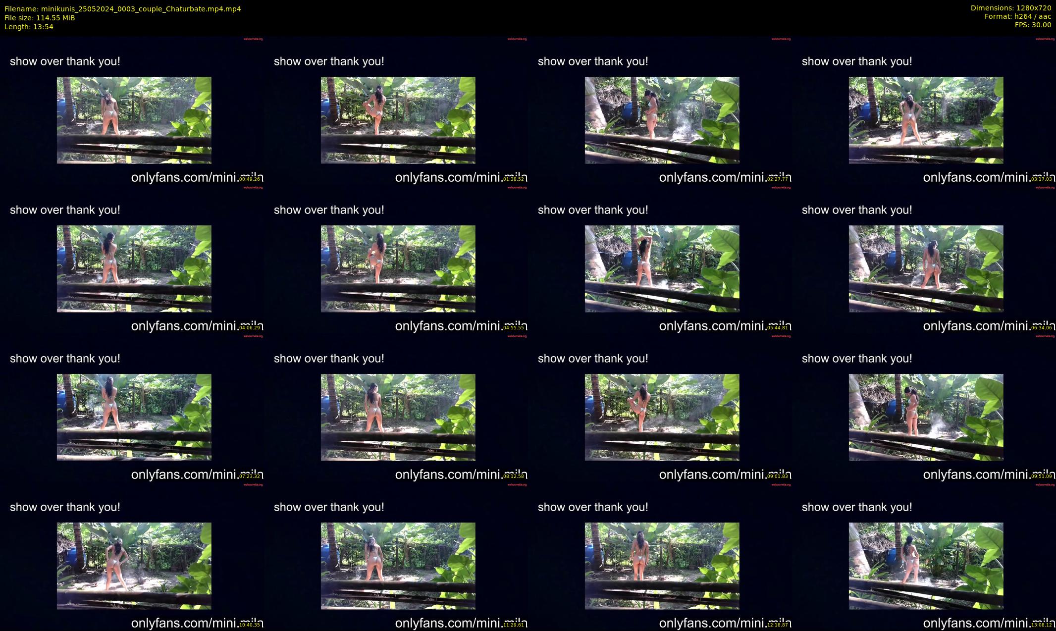minikunis — 14 minute Chaturbate couple cam show recording, 720p, May 25, 2024