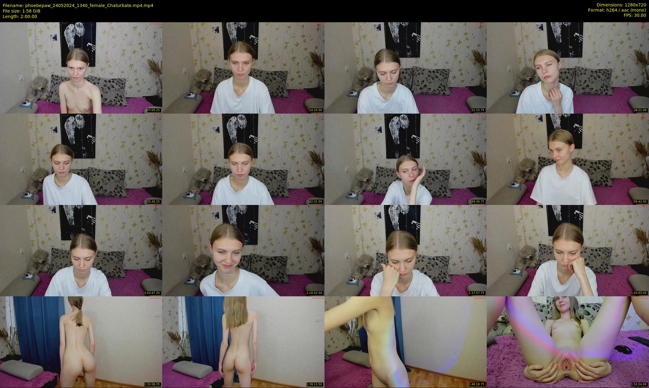 phoebepaw — 120 minute Chaturbate female cam show recording, 720p, May 24, 2024