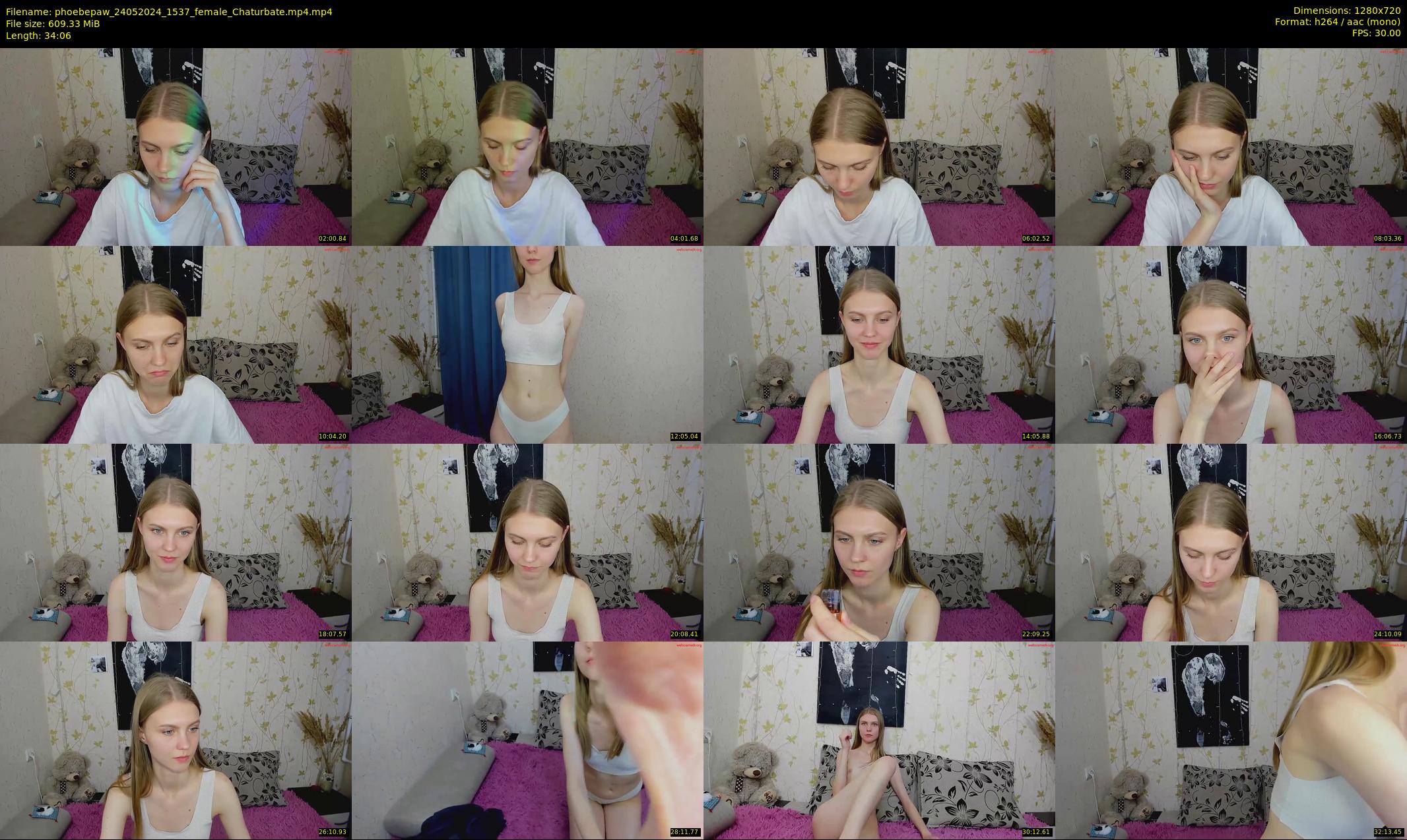 phoebepaw — 35 minute Chaturbate female cam show recording, 720p, May 24, 2024