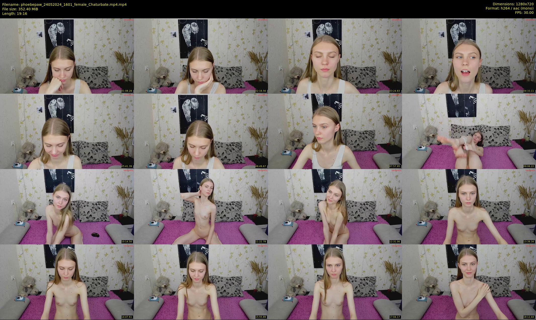 phoebepaw — 20 minute Chaturbate female cam show recording, 720p, May 24, 2024