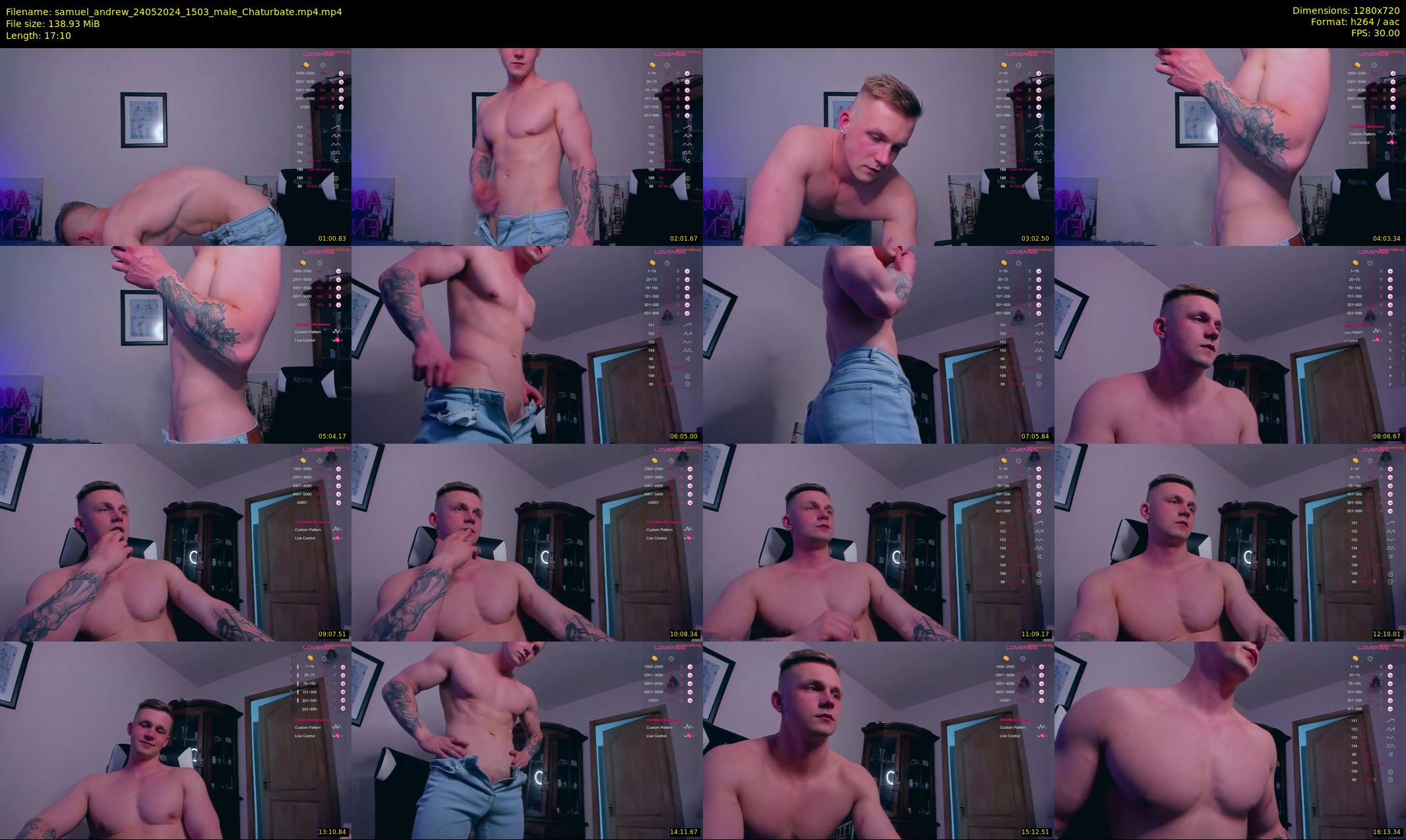 samuel_andrew — 18 minute Chaturbate male cam show recording, 720p, May 24, 2024